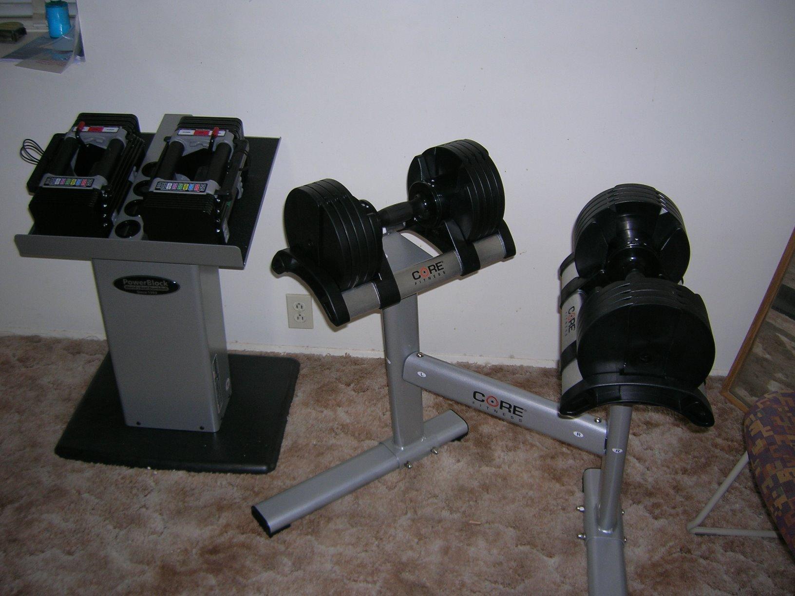 Core Fitness® Adjustable Dumbbell Weight Set by Affordable Dumbbells customer photo 1