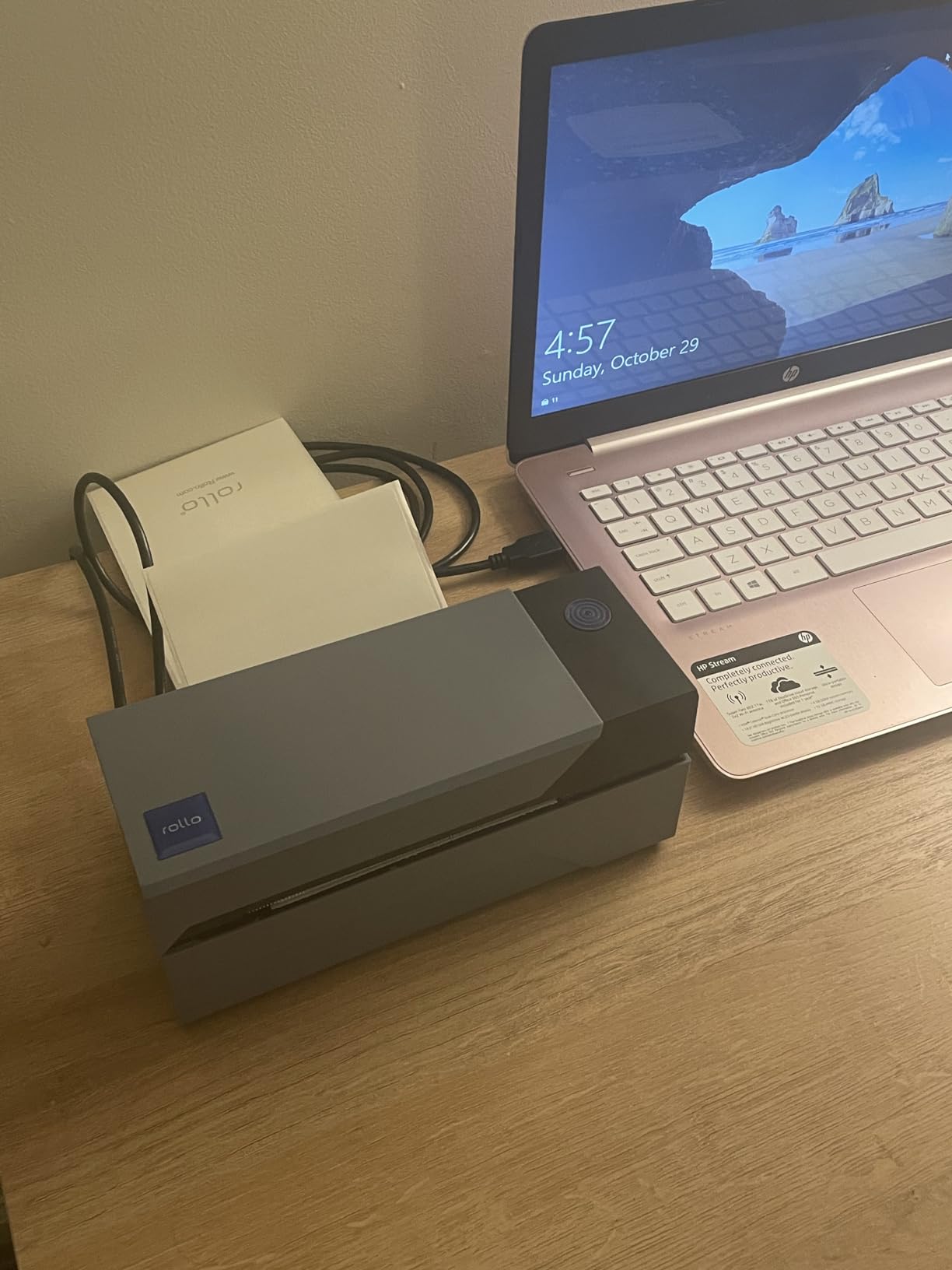 Rollo USB Shipping Label Printer - Commercial Grade 4x6 Thermal Printer customer photo 2