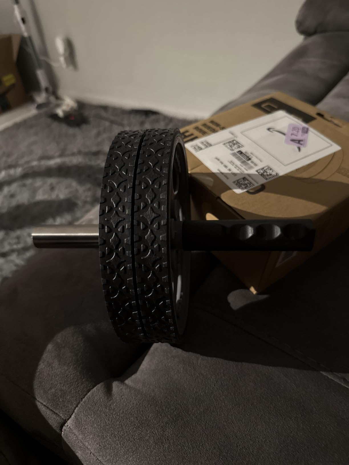 CAP Barbell Abdominal Wheel, Black/Gray customer photo 1