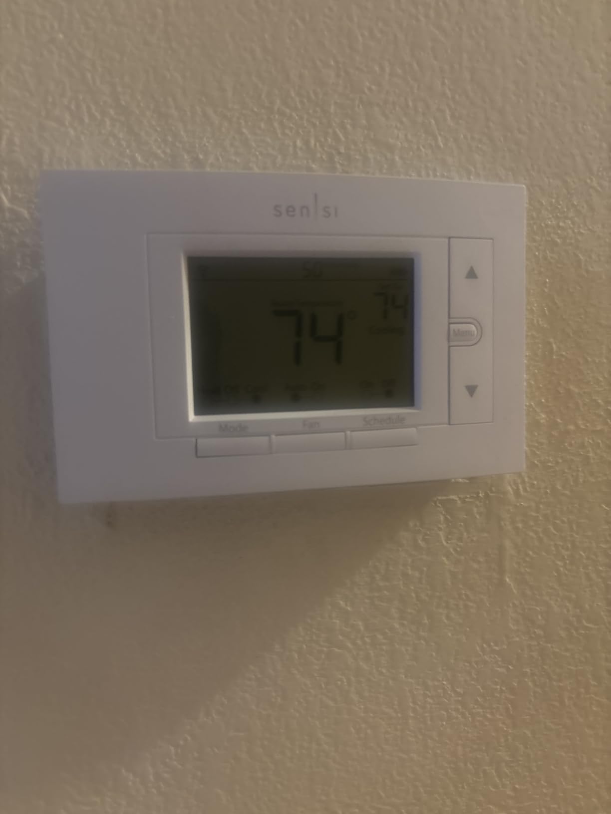 Sensi Smart Thermostat, Wi-Fi, DIY, Alexa, Energy Star Certified, ST55 customer photo 1