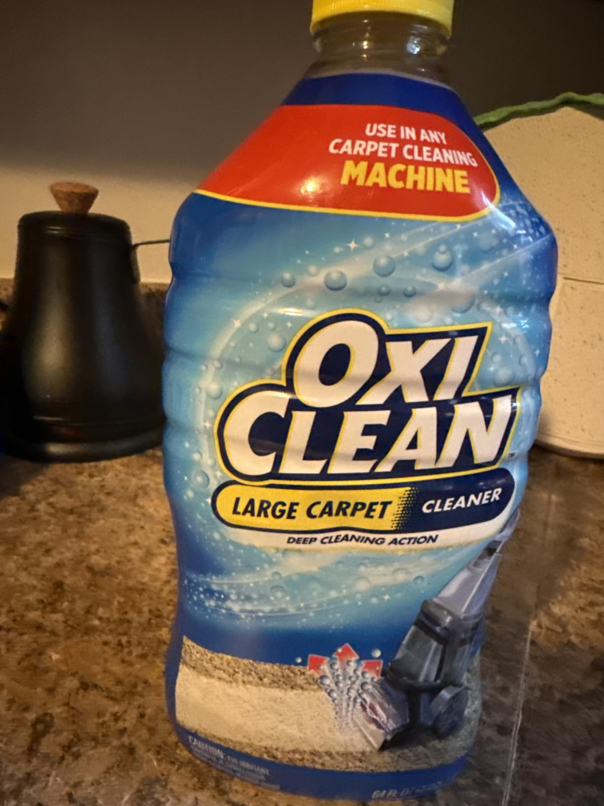 OxiClean Large Carpet Cleaner Liquid Solution, 64 fl oz | Steam Cleaning Machines, Carpet Cleaner Solution, Carpet Shampoo, Deep Cleans Carpet Fibers customer photo 2