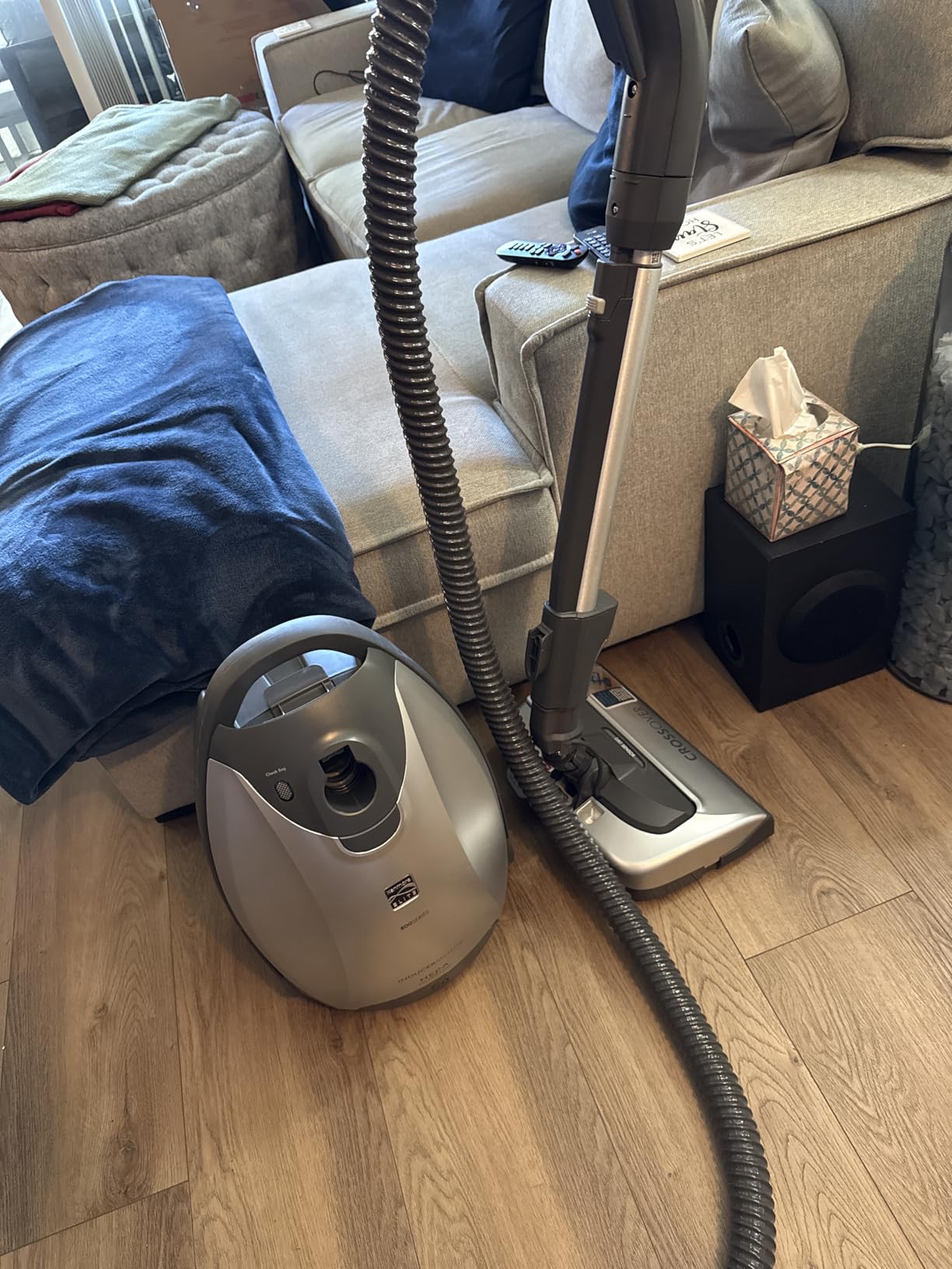 Kenmore 81214 200 Series Pet Friendly Lightweight Bagged Canister Vacuum with HEPA, 2 Motor System, and 3 Cleaning Tools-Orange | Lightweight, HEPA, 2 Motor System, and 3 Cleaning Tools - 81214 customer photo 2