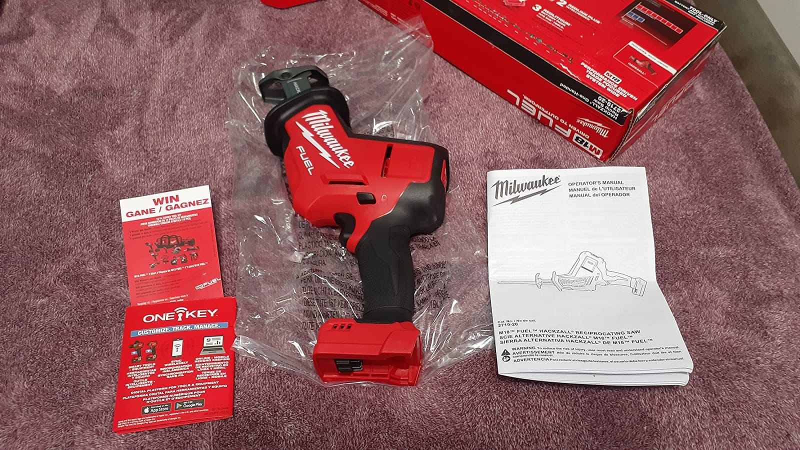 Milwaukee 2719-20 M18 FUEL Hackzall (Bare Tool), Red, Black, customer photo 2