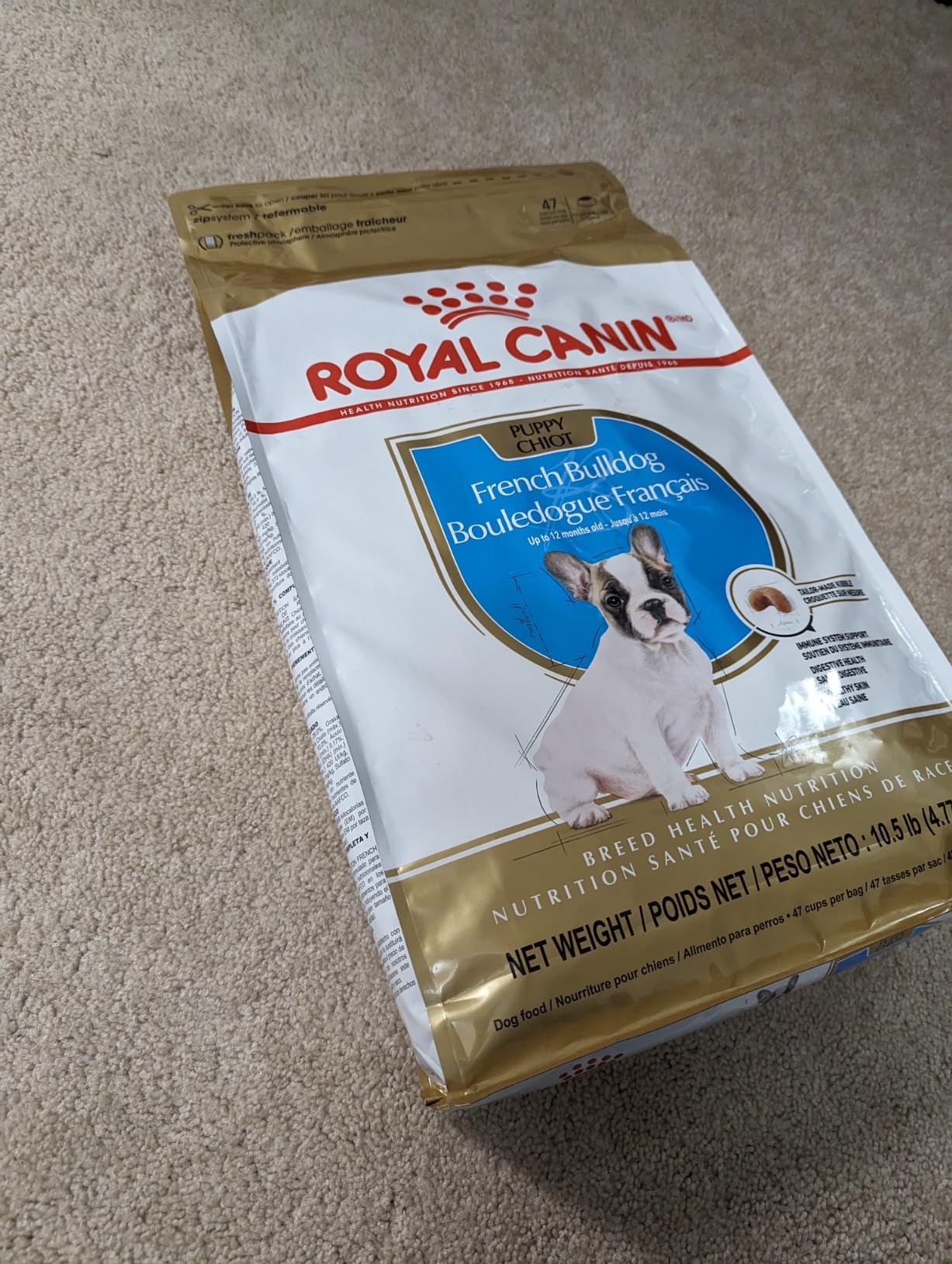 ROYAL CANIN French Bulldog Puppy Dry Dog Food, 3 lb Bag customer photo 2