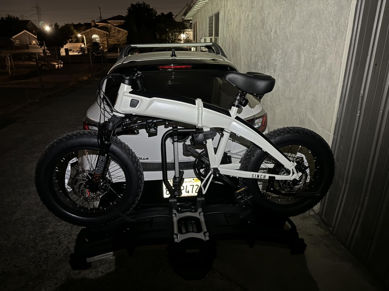 Thule EasyFold XT 2 Hitch Bike Rack, 130lb Load Capacity, E-Bike Compatible customer photo 1