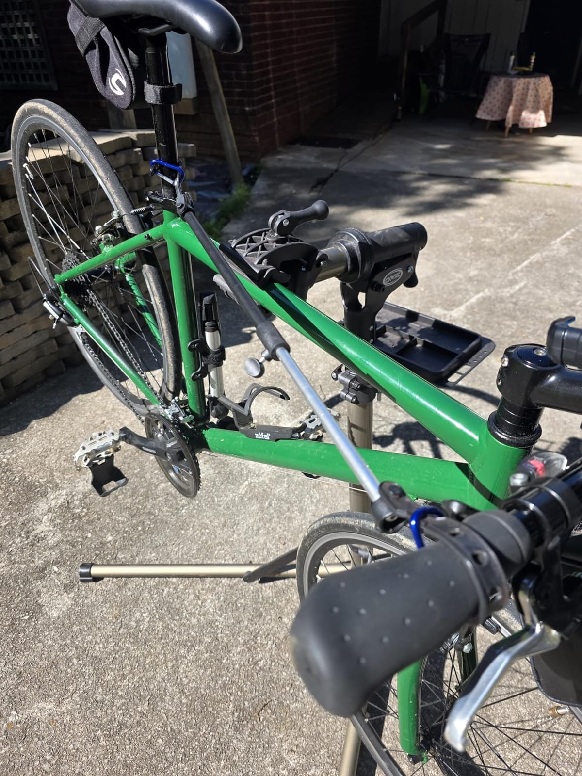 CXWXC Bike Repair Stand -Shop Home Bicycle Mechanic Maintenance Rack customer photo 1