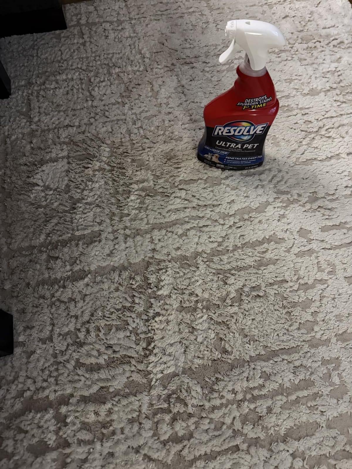 Resolve Ultra Pet Carpet Cleaner Spray, Pet Stain Remover, 32oz customer photo 2