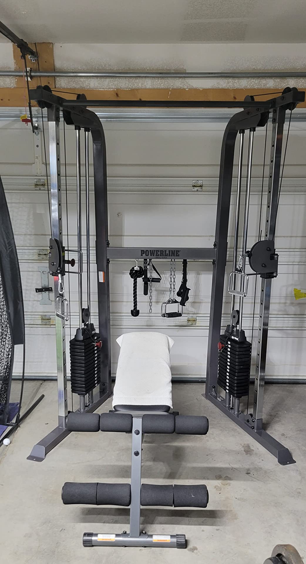 Body-Solid Powerline Cable Crossover Exercise Machine for Home & Commercial Gym, Functional Training Center with Dual Weights Stack for Cable Workout customer photo 2