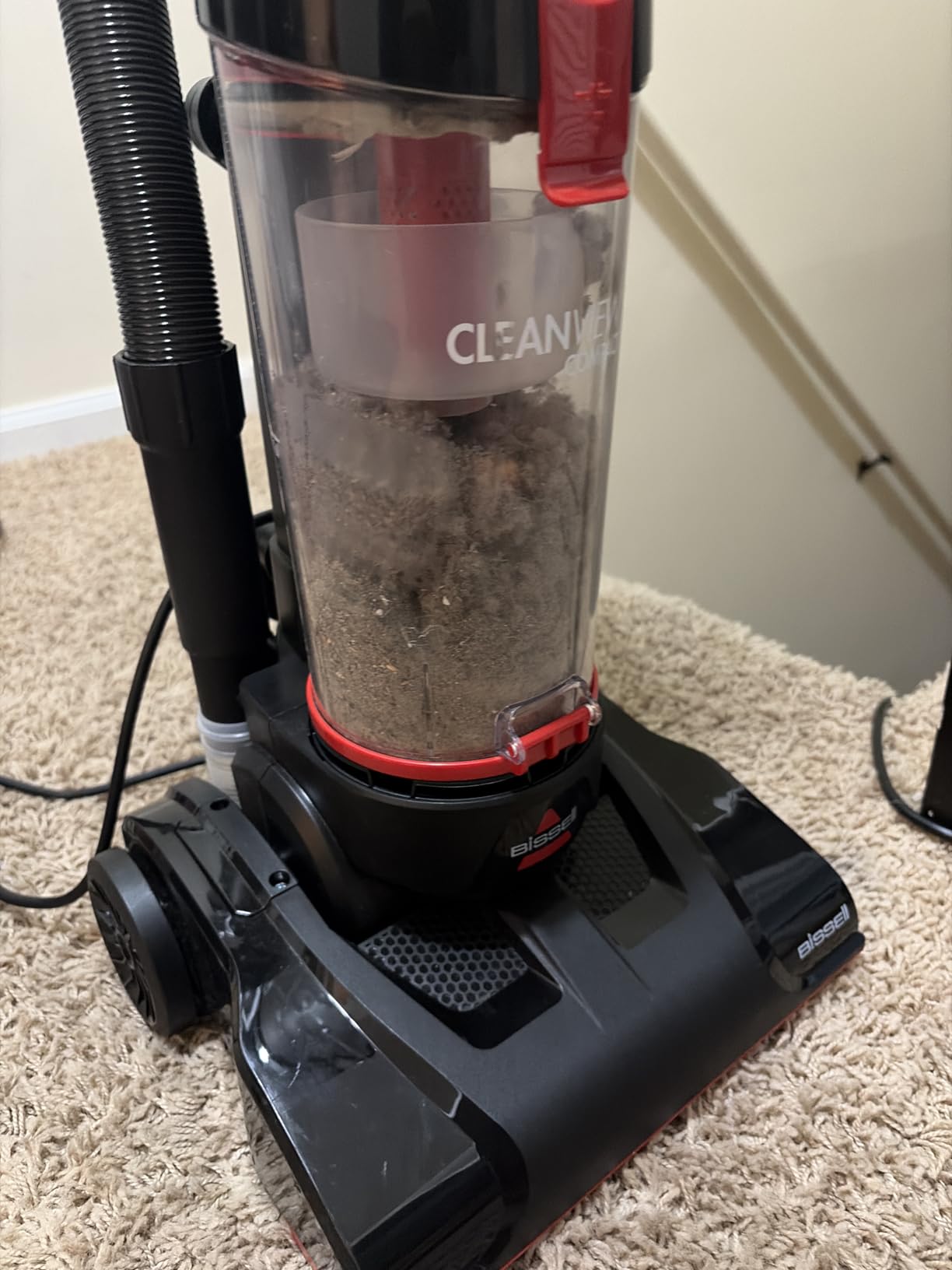 Eureka Whirlwind Bagless Canister Cleaner NEN110A Lightweight Corded Vacuum for Carpets and Hard Floors, Blue customer photo 2