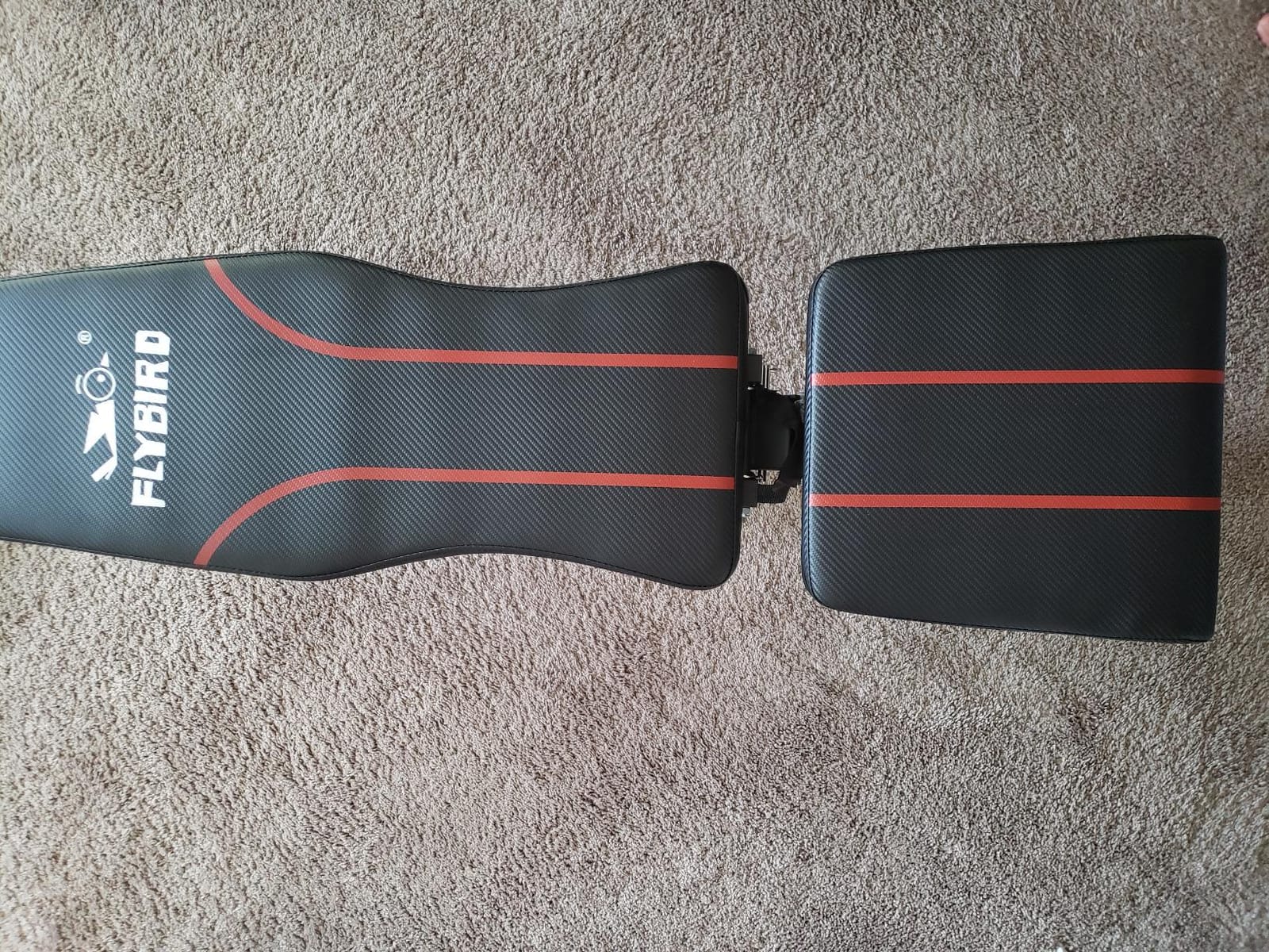 FLYBIRD Adjustable Weight Bench, Full Body Workout Bench for Home Gym customer photo 2