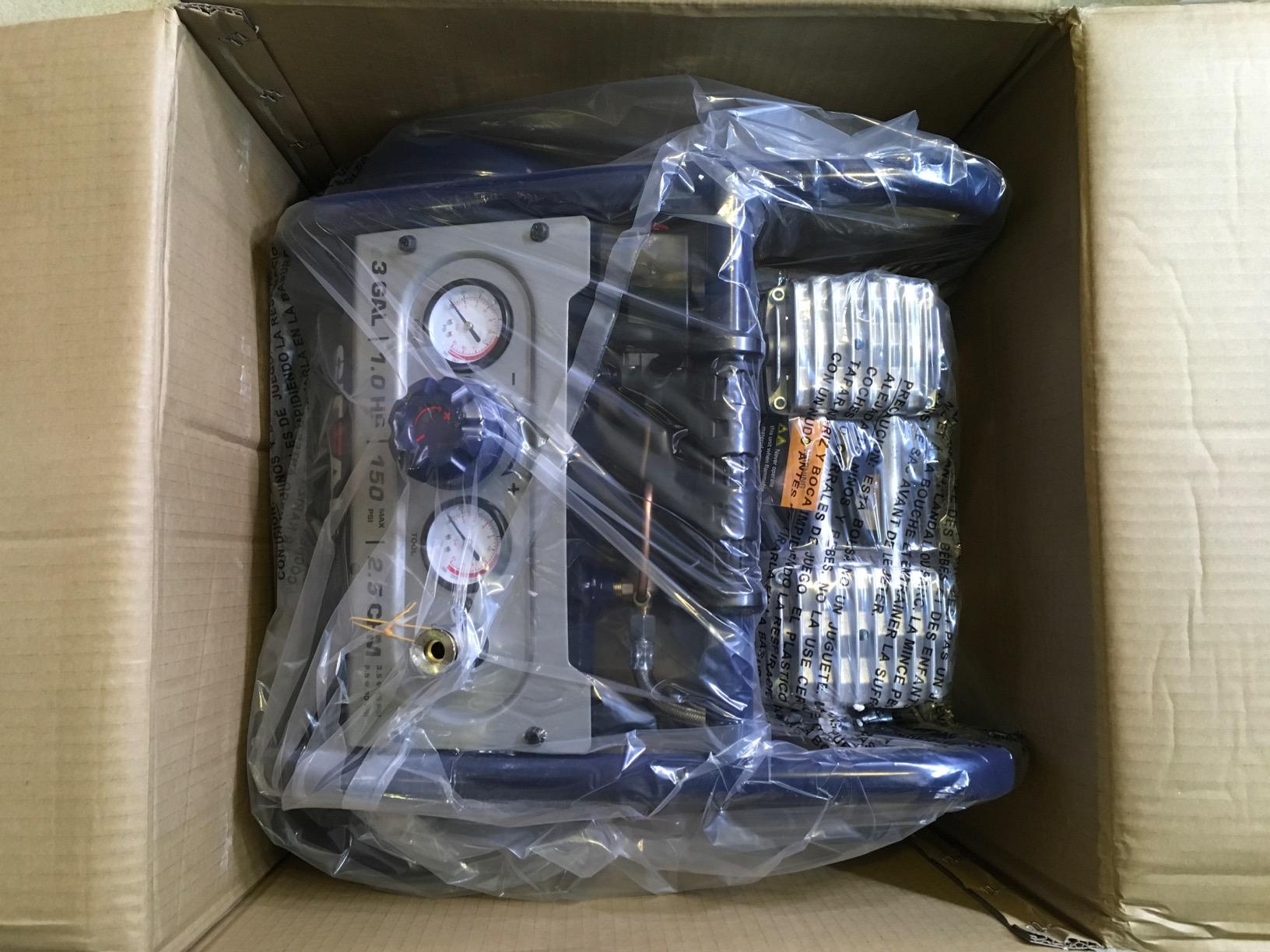 STEALTH Air Compressor 3 Gallon, Quiet Air Compressor, Oil-Free,for Tire Inflator, Auto Repair, Woodwork Nailing (SAQ-1301) customer photo 2