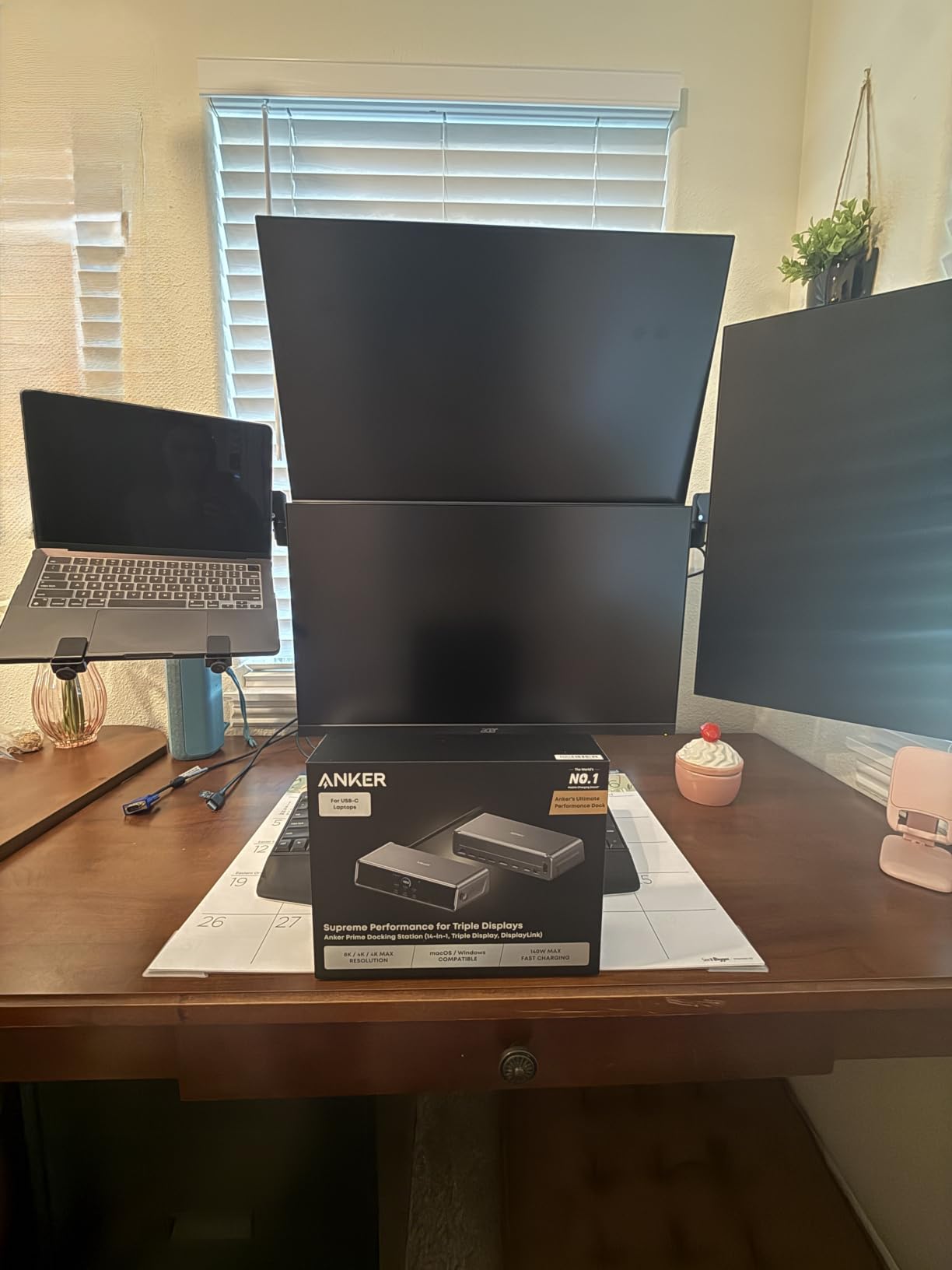WALI Heavy Duty Monitor Arm for 13-49 inch 1000R Curved Screen, up to 44lbs customer photo 2