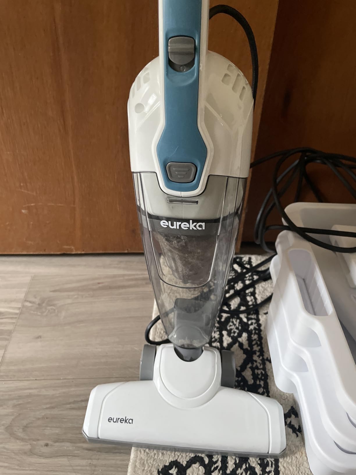 Eureka NES215A Blaze 3-in-1 Swivel Handheld & Stick Vacuum Cleaner, Blue customer photo 2
