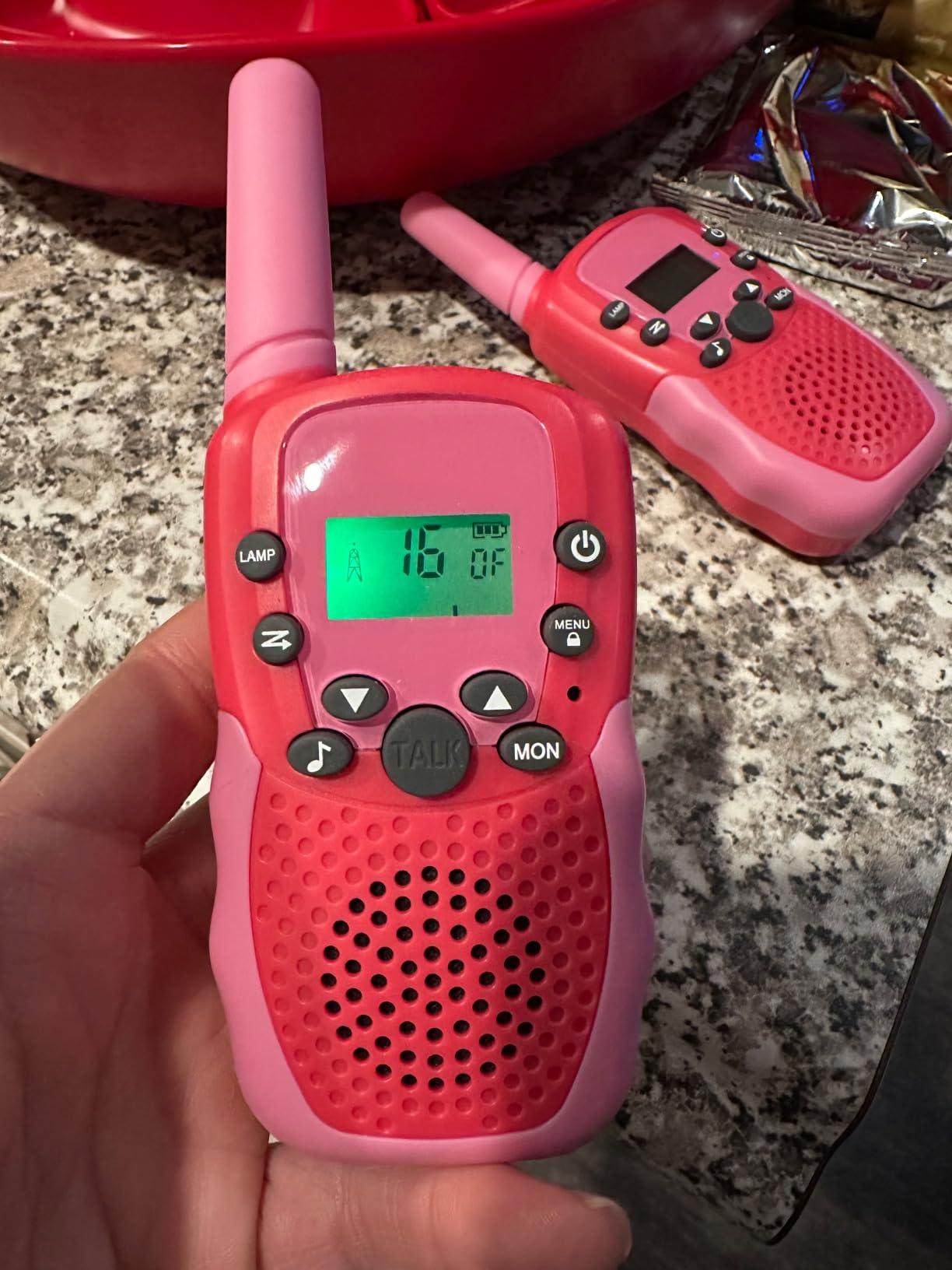 Selieve Toys for 3-12 Year Old Boys Girls, Easter Basket Stuffers, Walkie Talkies for Kids 22 Channels 2 Way Radio Toy with Backlit LCD Flashlight, 3 Miles Range for Outside, Camping, Hiking customer photo 1
