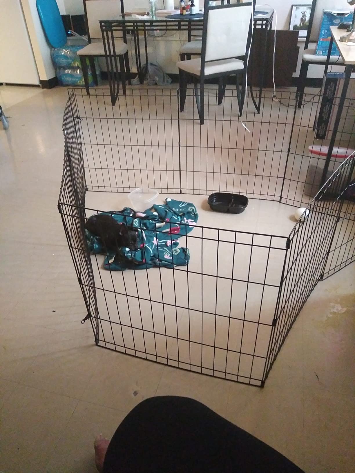 Pet Dog Playpen 8 Panel 24