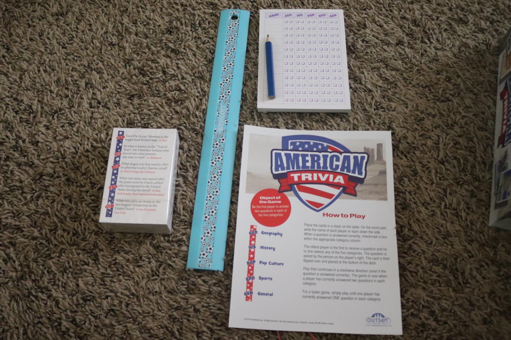Outset Media American Trivia Game (Amazon Exclusive) – 5 Categories to Choose from and 1,000 Questions – for Ages 14 and up customer photo 2