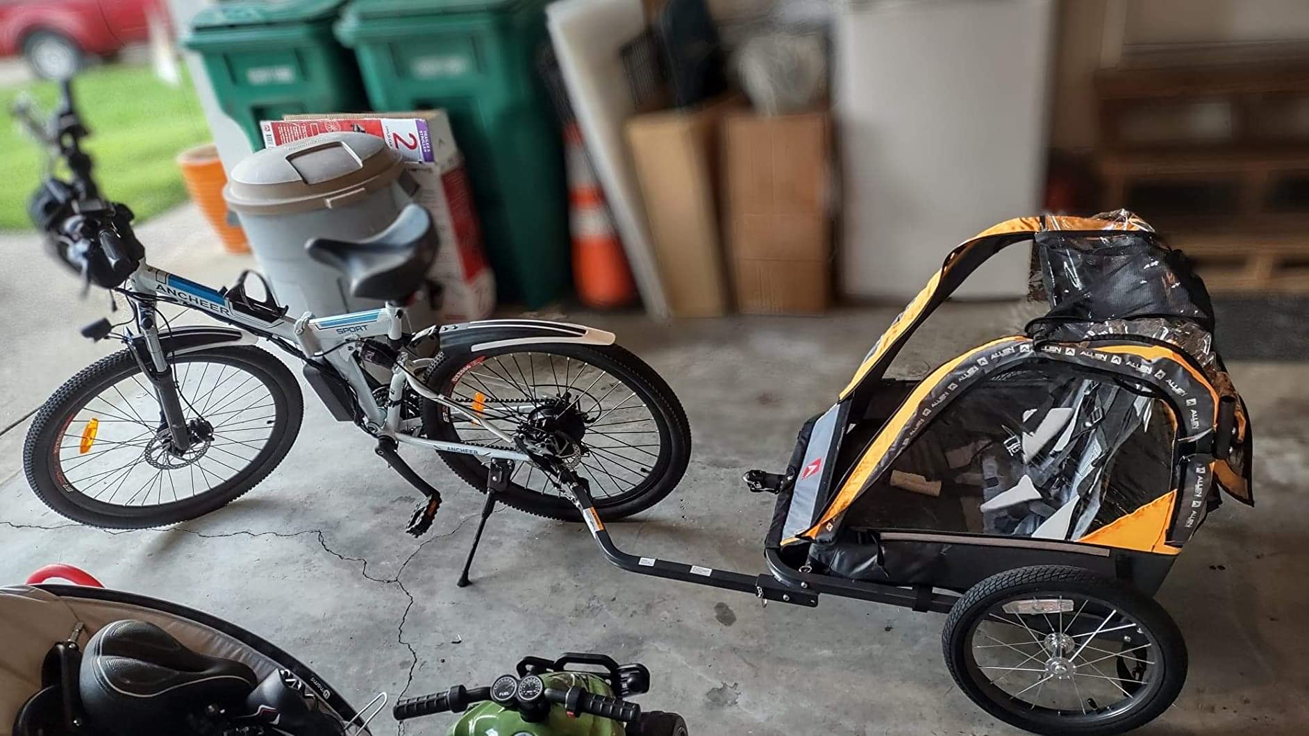 Allen Sports Deluxe Bike Trailer & Stroller customer photo 1