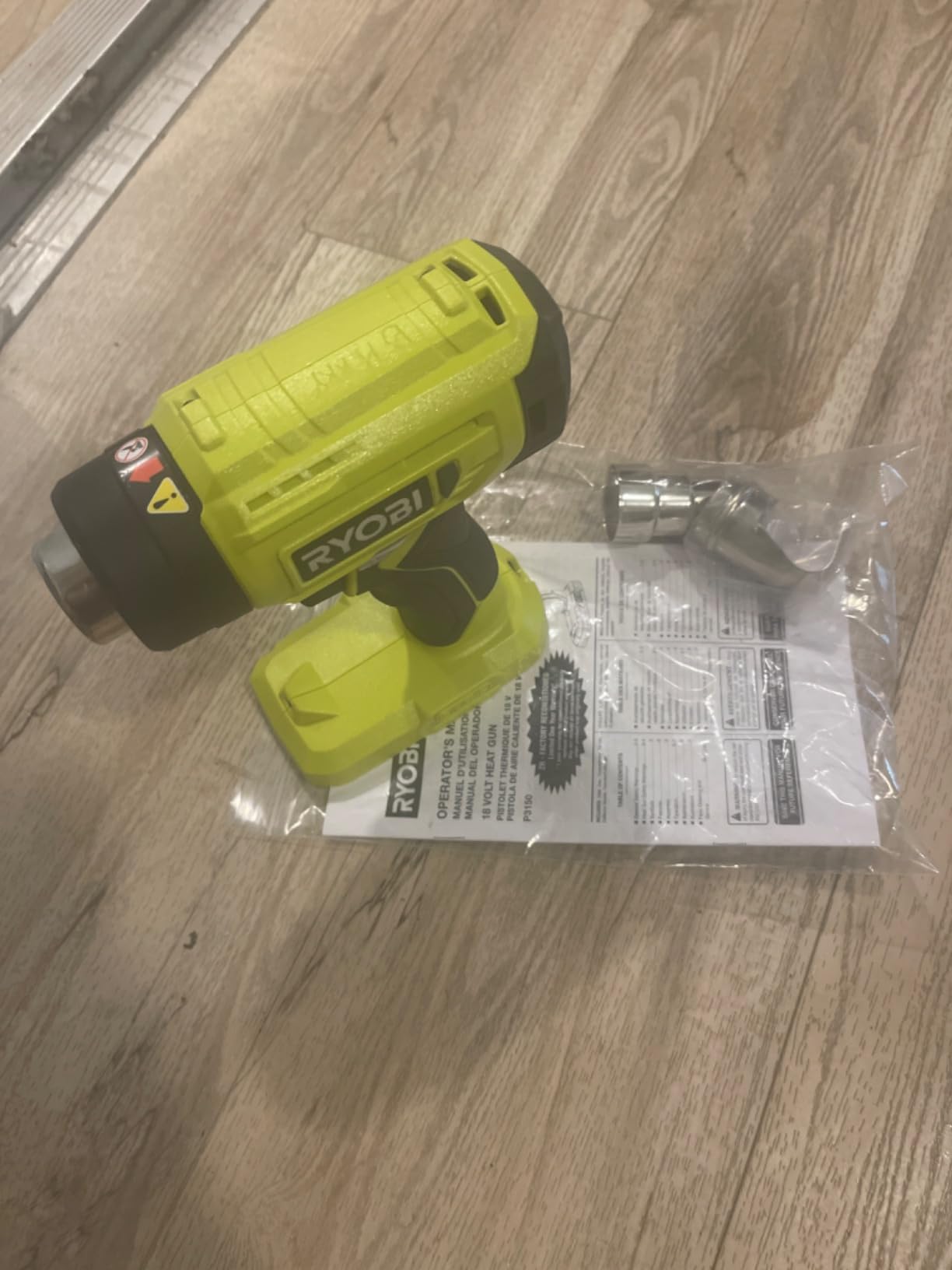 Ryobi ONE+ 18V Cordless Heat Gun (Tool Only) customer photo 2