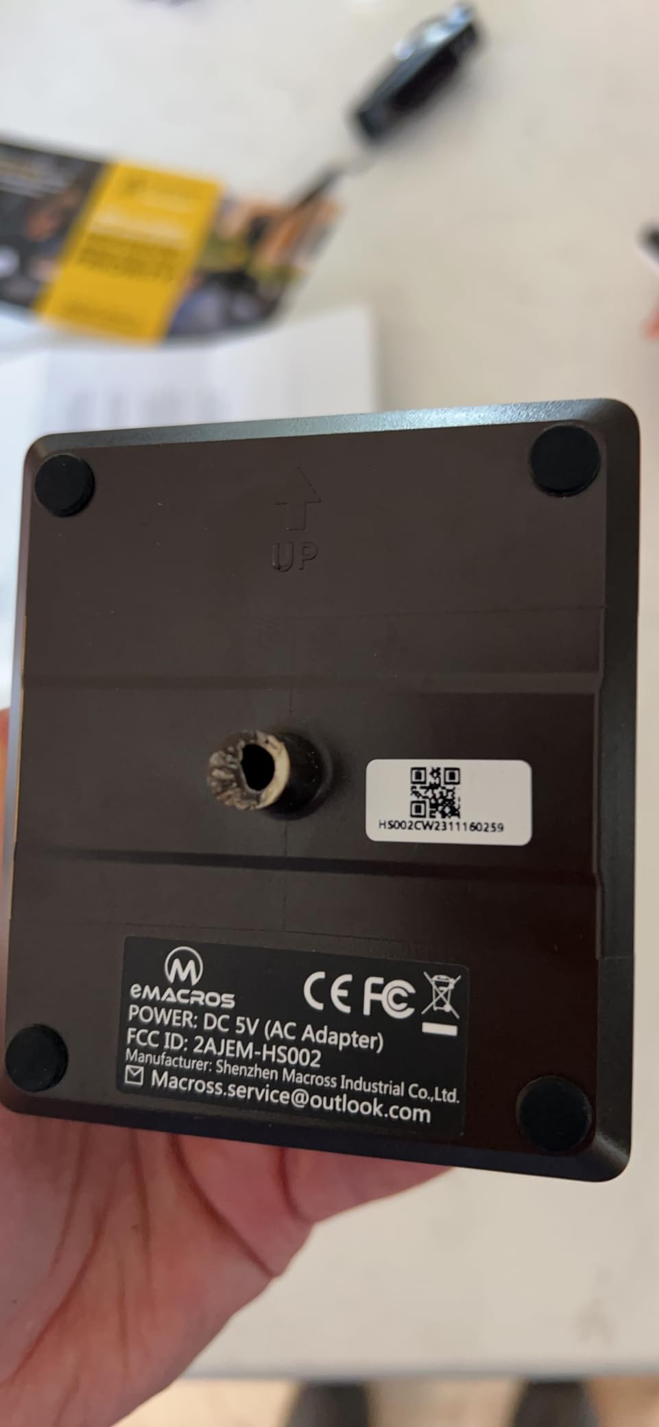eMACROS Pro3 2.4G Wi-Fi Solar Driveway Alarm,1 Receiver+2 Sensors customer photo 1