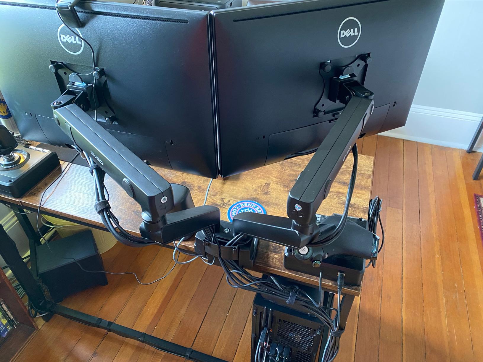 EVEO Premium Dual Monitor Mount 14