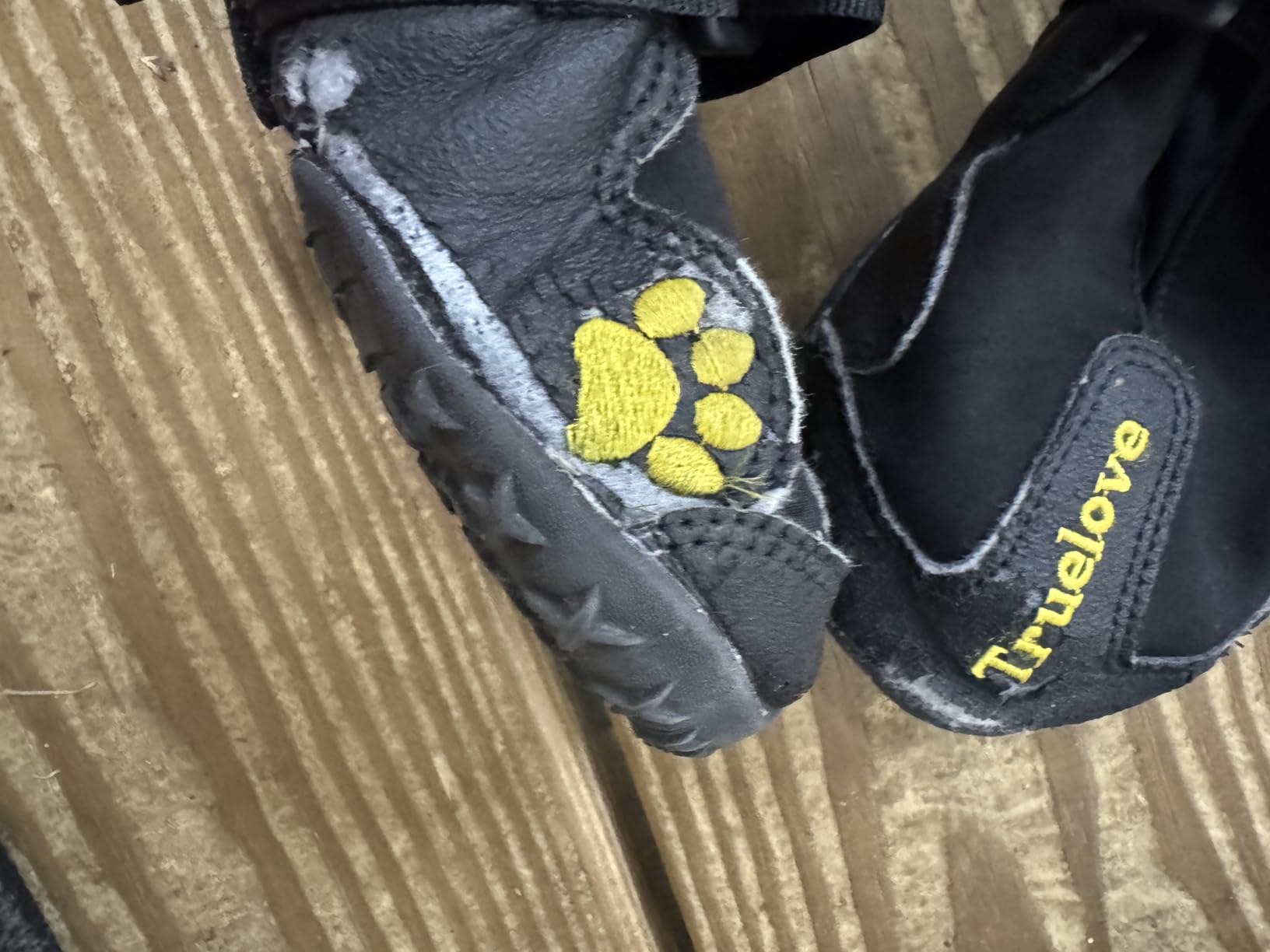Truelove Dog Boots,Waterproof Pet Shoes with Reflective Straps for Paw Protectors Small Medium Large Dog Summer Winter Snow Outdoor Walking customer photo 1