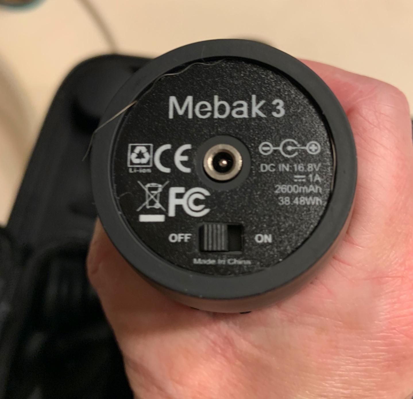 Mebak 3 Massage Gun Deep Tissue, Muscle Massager for Athletes Pain Relief customer photo 2
