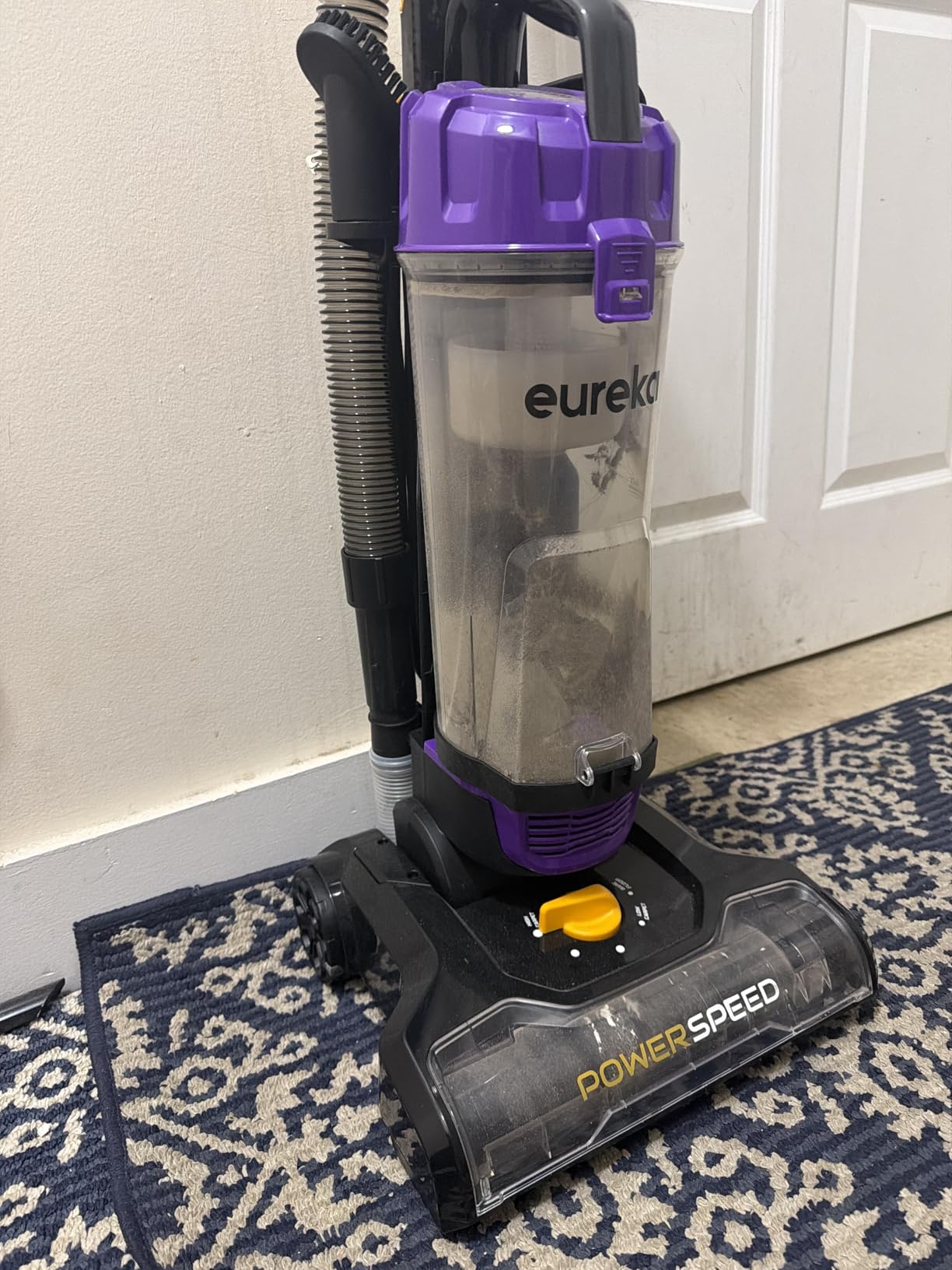 Eureka NEU182B PowerSpeed Bagless Upright Vacuum Cleaner, Purple customer photo 2