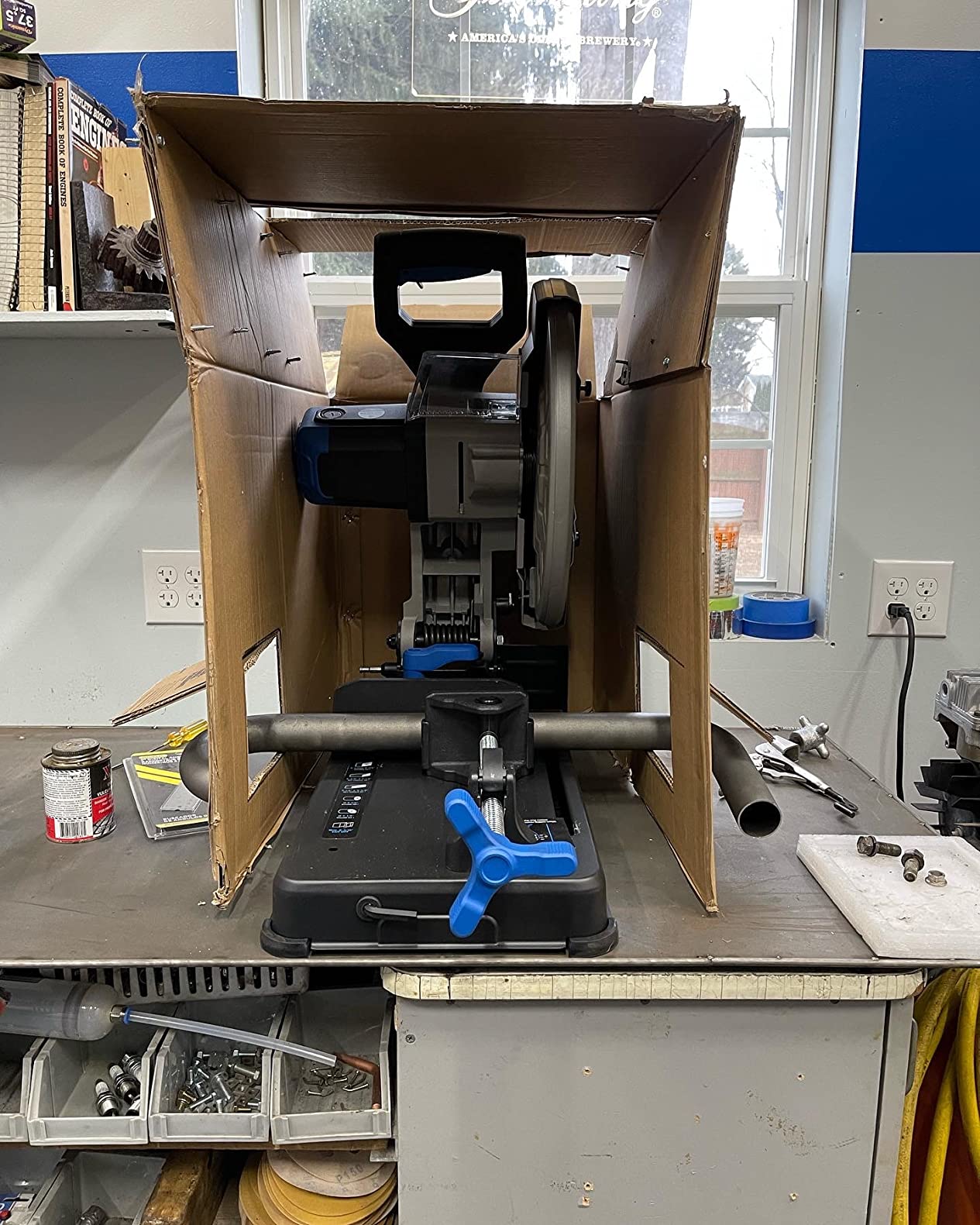 Evolution S355CPSL – Heavy Duty 14 Inch Metal Cutting Chop Saw W/ 14 Inch Carbide-Tipped Blade | Dry Cut | Miter 45° | Chop Saw For Cutting Metal – Accurate. Powerful. Reliable customer photo 1