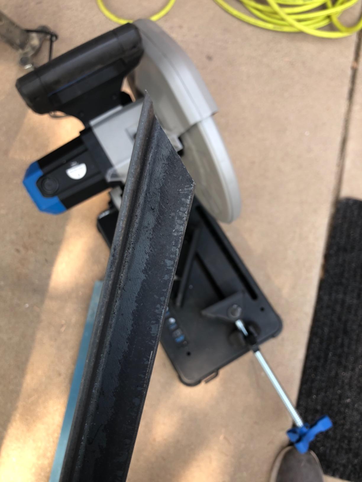 Evolution S355CPSL – Heavy Duty 14 Inch Metal Cutting Chop Saw W/ 14 Inch Carbide-Tipped Blade | Dry Cut | Miter 45° | Chop Saw For Cutting Metal – Accurate. Powerful. Reliable customer photo 2