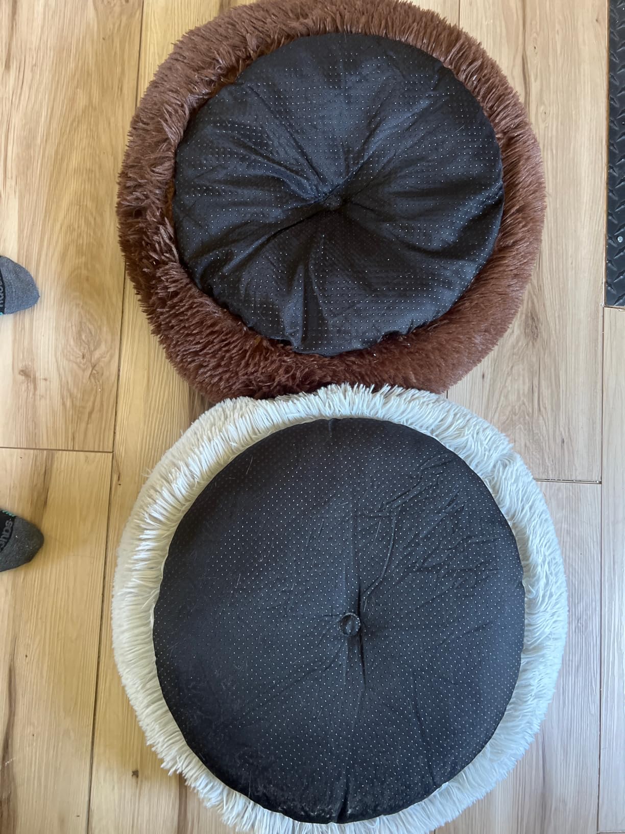 Cat Bed for Indoor Cats,Mini Plush Self Warming Kitten Bed, 20 Inch customer photo 1