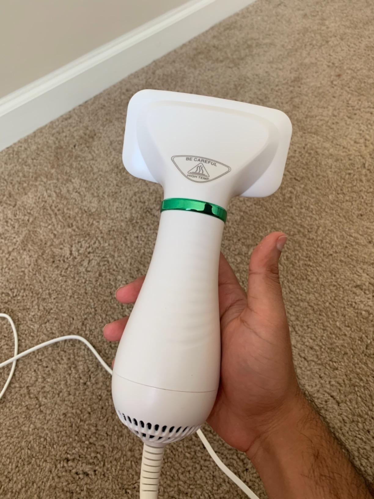 Ownpets 2 in 1 Quiet Pet Dryer, Portable with Slicker Brush customer photo 1
