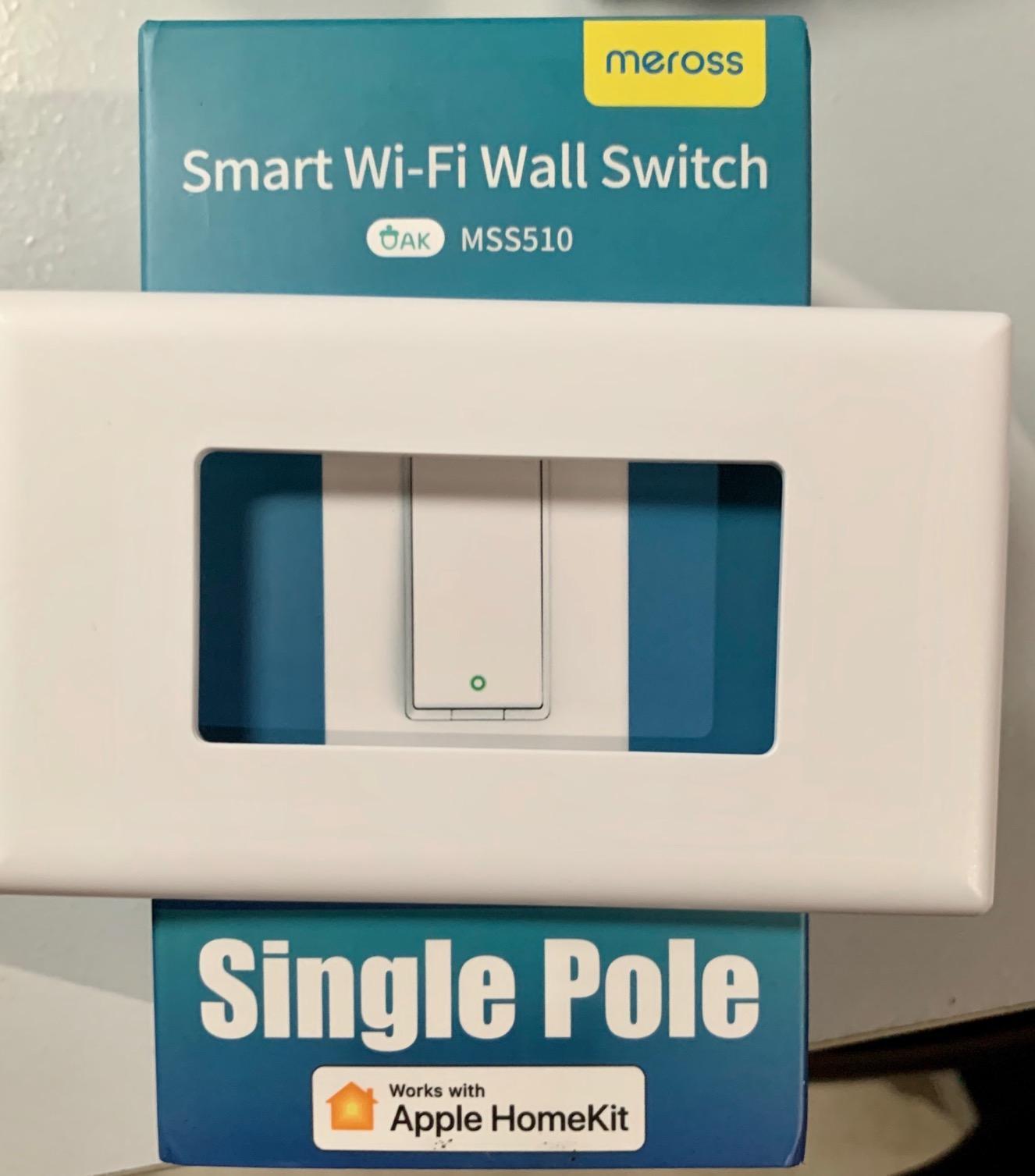 meross Smart Light Switch Single Pole, Supports HomeKit, Wi-Fi Light Switch customer photo 2