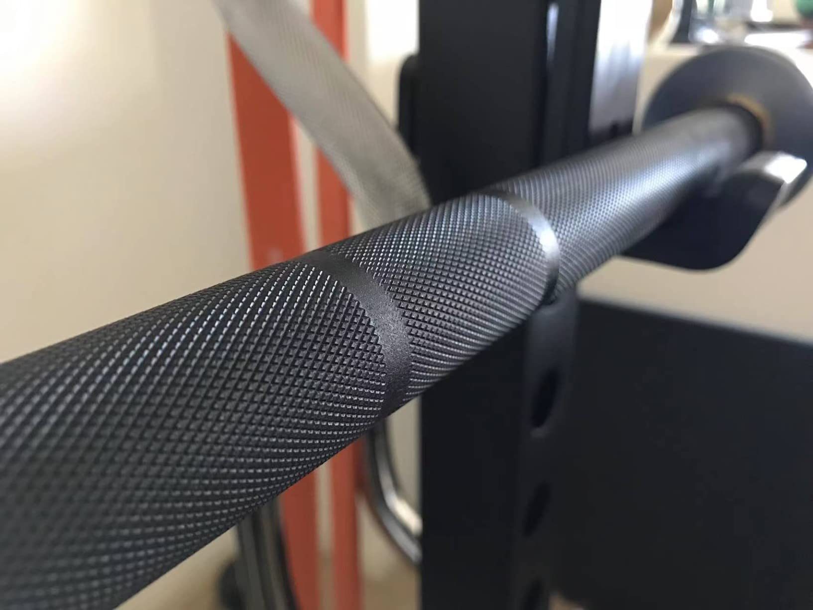 7FT Alloy Steel Olympic Barbell, 1500LB 45LB customer photo 2