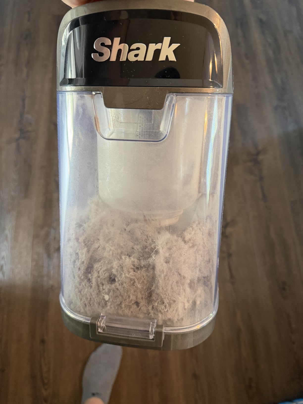 Shark Rotator Lift-Away Vacuum, HEPA Filter, No Hair Wrap, Silver, LA502 | DuoClean PowerFins, Lift-Away Pod, HEPA Seal, LED Headlights, Swivel Steering, Crevice Tool, Pet Power Brush, Upholstery Tool customer photo 2