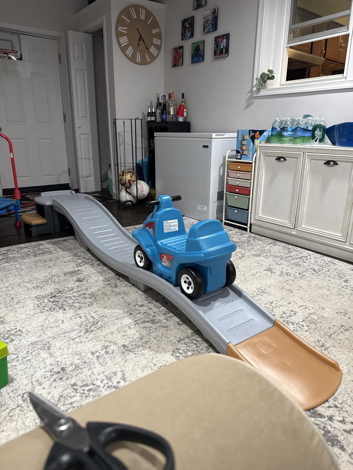 Step2 Up & Down Roller Coaster Kids Ride On Toy, Push Car, Indoor/Outdoor Playset, Made of Durable Plastic, Max Weight 50 lbs., for Toddlers 2-5 Years Old, Multicolor customer photo 2