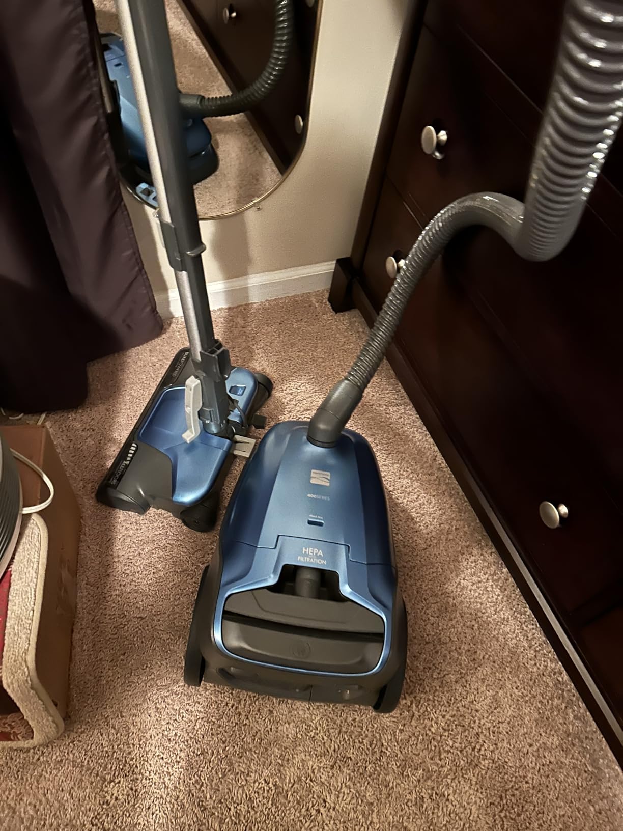 Kenmore 600 Series Pet Friendly Bagged Canister Vacuum | Lightweight, Pet PowerMate, Pop-N-Go Brush, 2 Motors, HEPA Filter, Aluminum Telescoping Wand, Retractable Cord - 81615 customer photo 2