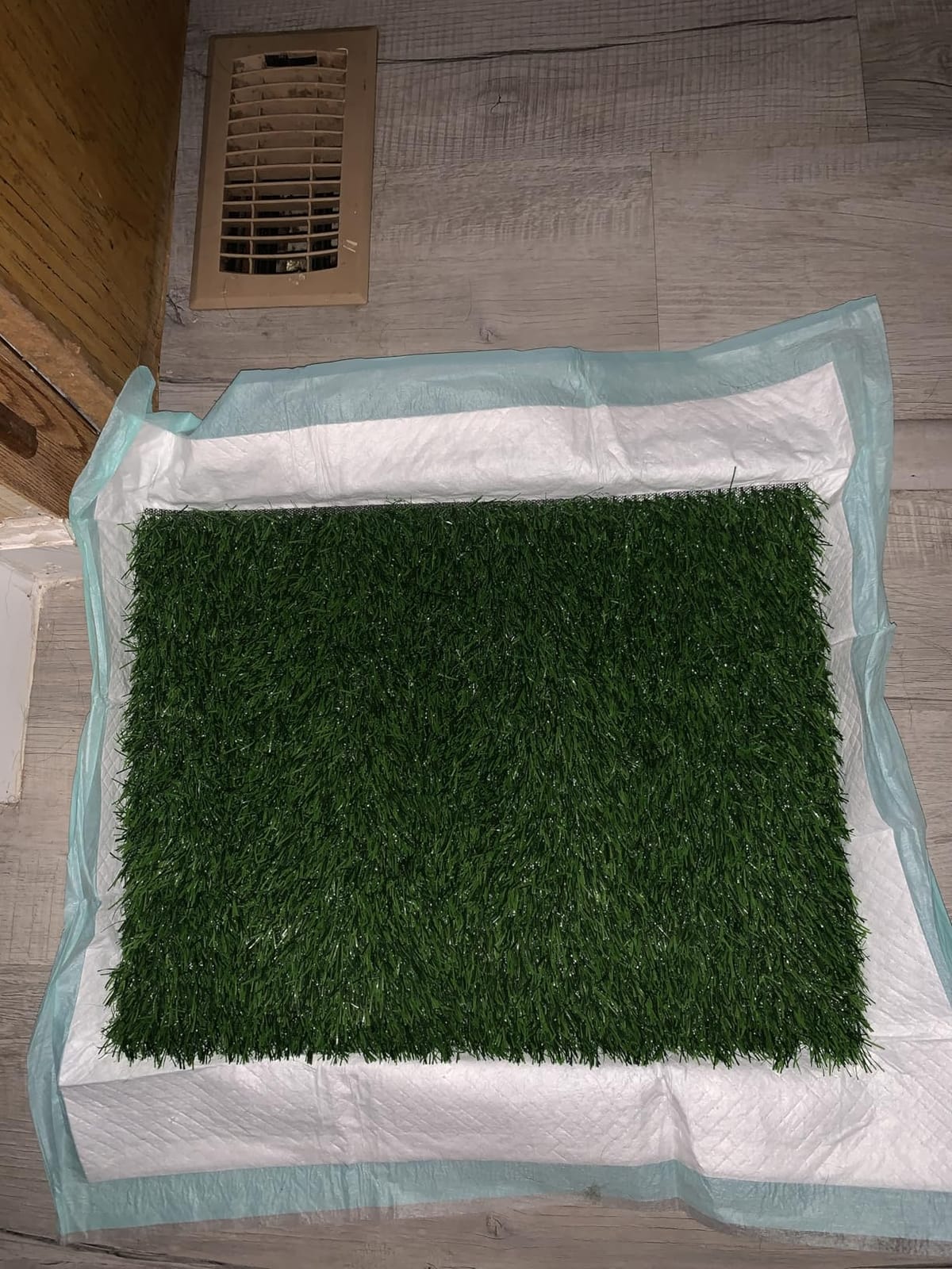 LOOBANI Dog Grass Pad with Tray - 20x30in for Potty Training customer photo 2