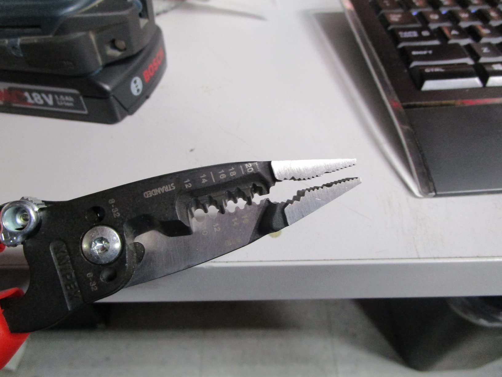 KNIPEX Tools 13 72 8 Forged Wire Stripper, 8-Inch customer photo 1