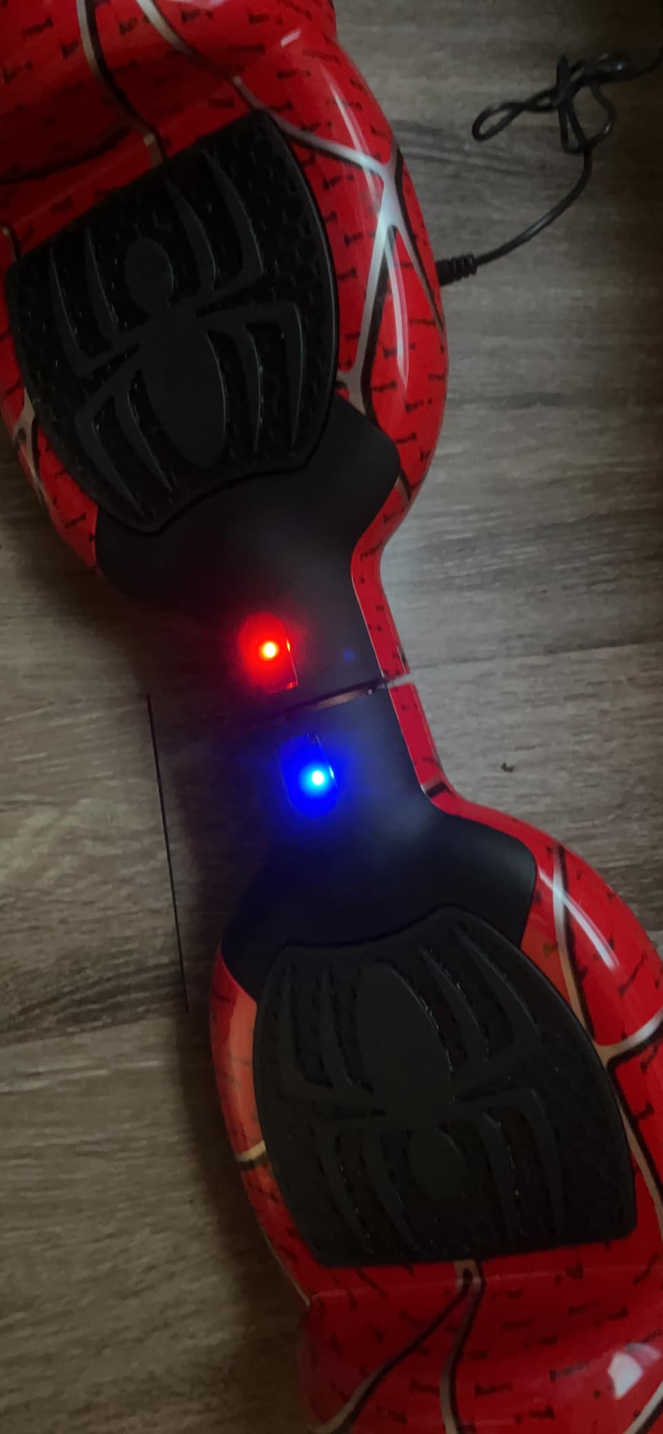 Spider-Pattern Hover Board, with Bluetooth Speaker & LED Lights customer photo 1