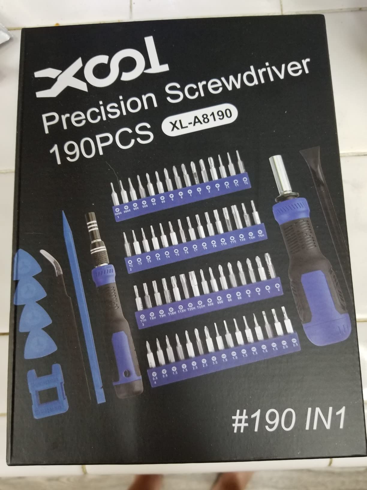 XOOL 200 in 1 Precision Screwdriver Kit, Electronics Repair Tool Magnetic Driver Kit with 164 Bits, Flexible Shaft, Extension Rod for Computer, iPhone, Laptop, PC, PS4, Xbox, Nintendo customer photo 1