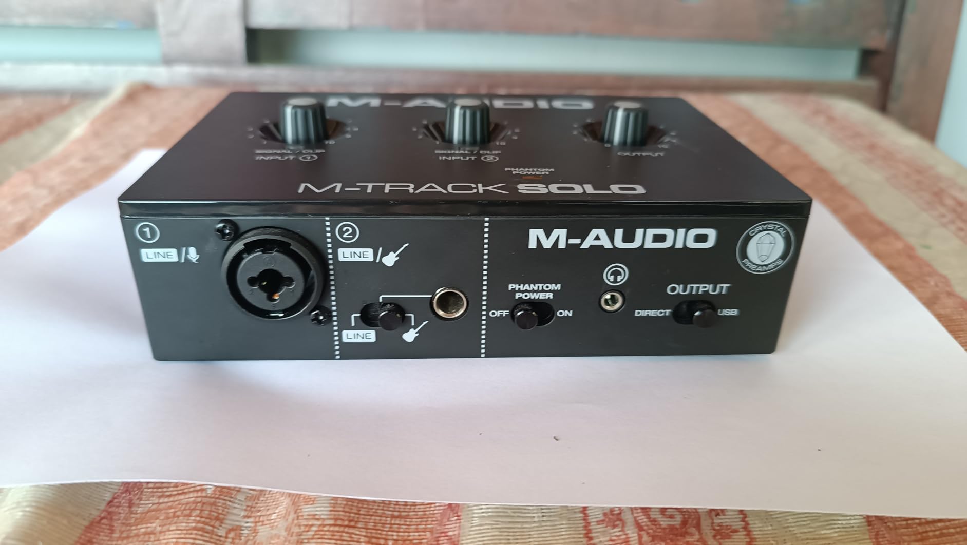 M-AUDIO M-Track Solo USB Audio Interface customer photo 2