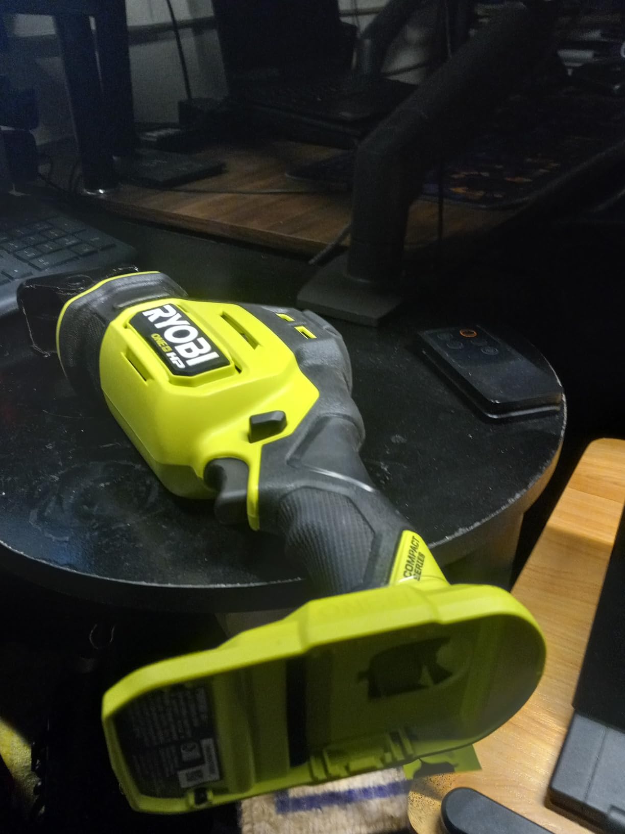 RYOBI ONE+ HP 18V Brushless Compact One-Handed Reciprocating Saw (Tool Only) PSBRS01B customer photo 1