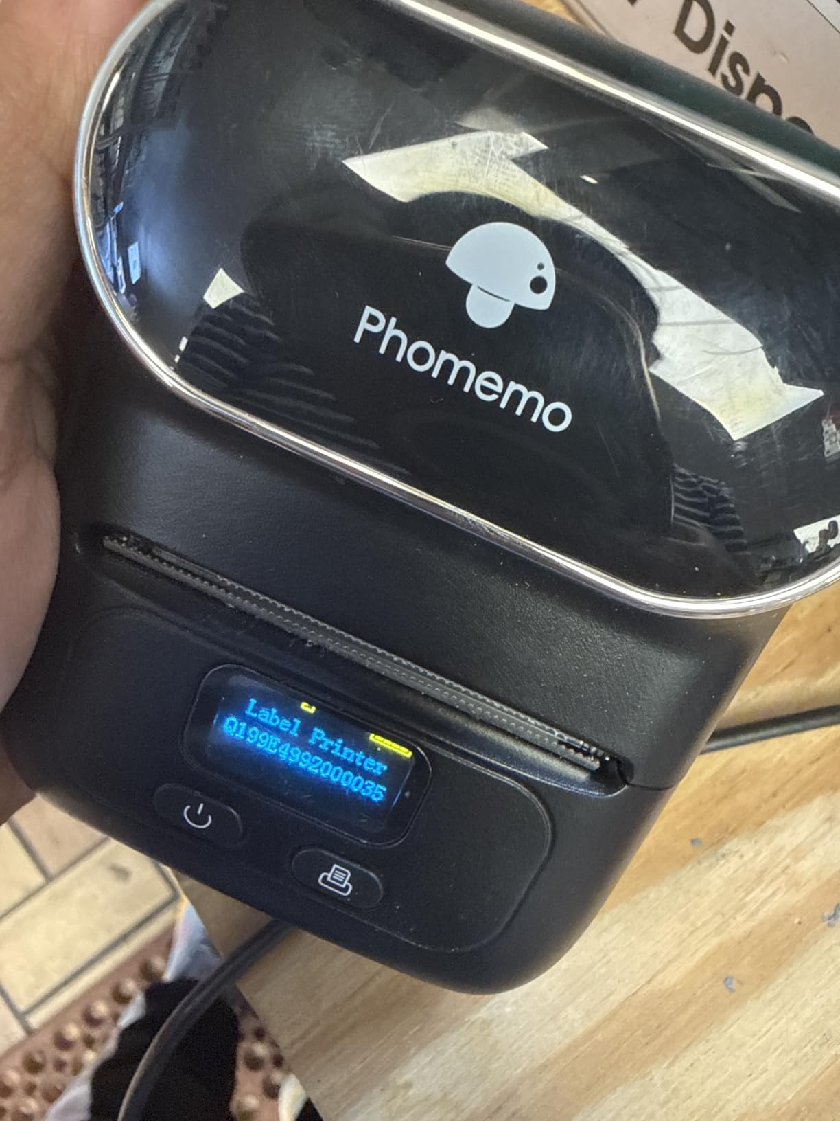 Phomemo M110 Label Maker with 3 Tapes, Bluetooth Portable Thermal Printer customer photo 1