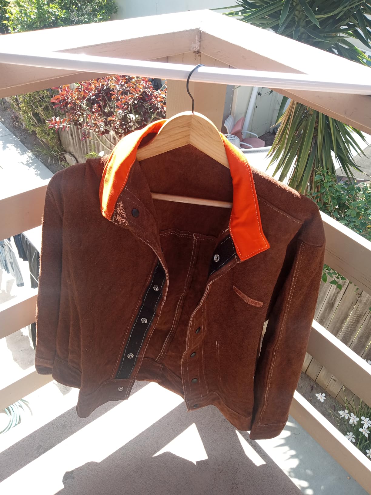 YESWELDER Leather Welding Jacket customer photo 1