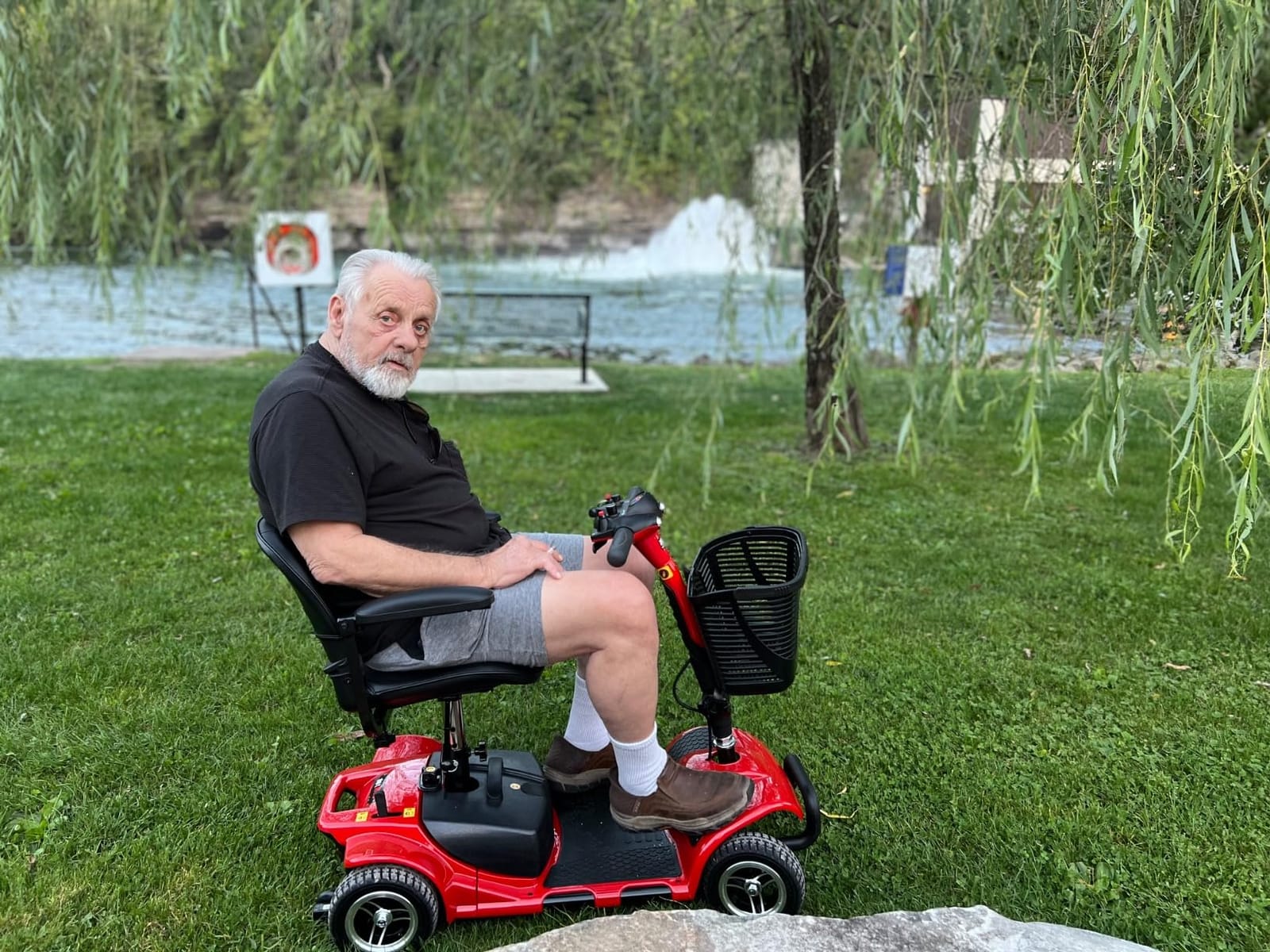 Zipr Roo 4 Wheel Mobility Scooter - 29 lbs Heaviest Piece - Powered Wheelchair - Compact Heavy Duty Mobile for Travel, Seniors, Adults, Handicapped - Long Range Battery with Charger Basket Included customer photo 1
