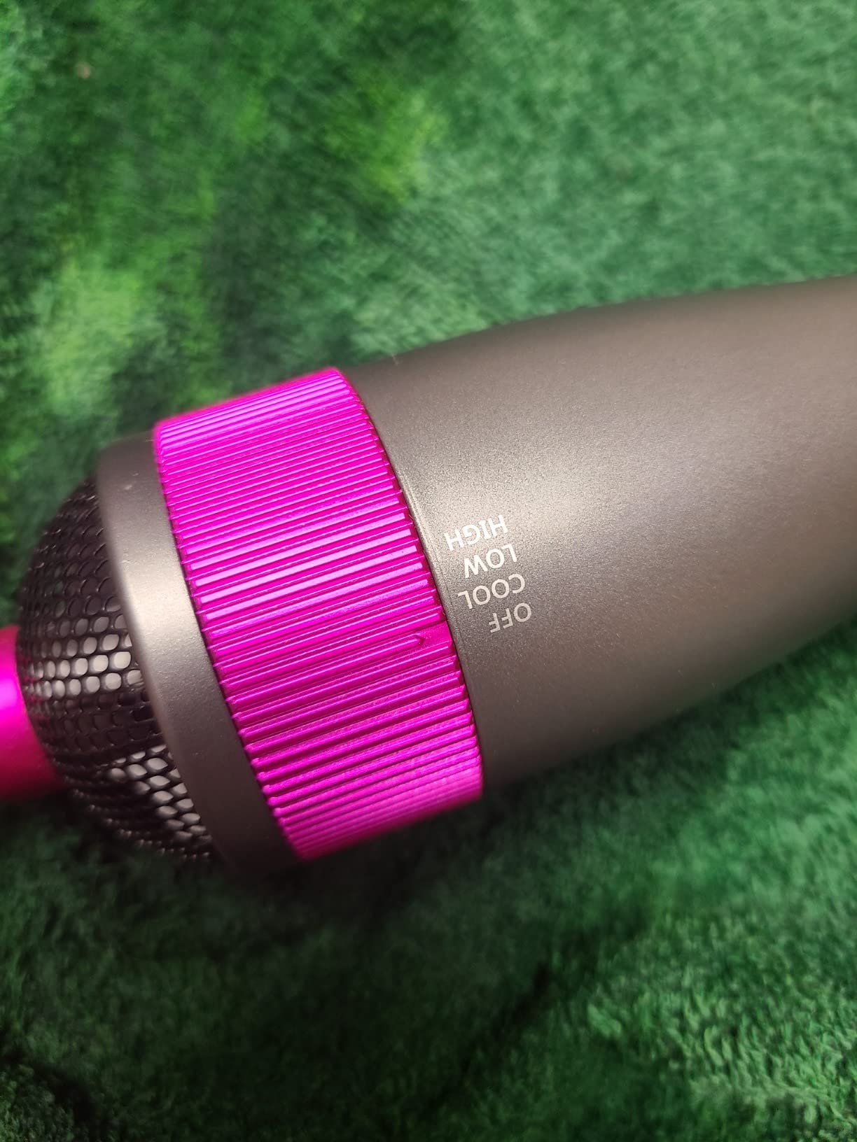 Dog Hair Dryer | 2 in 1 Pet Grooming Hair Dryer Blower with Replaceable Slicker Brush | Adjustable Temperature | Professional Pet Blowing Dryer | for Small and Medium Dogs and Cats customer photo 1