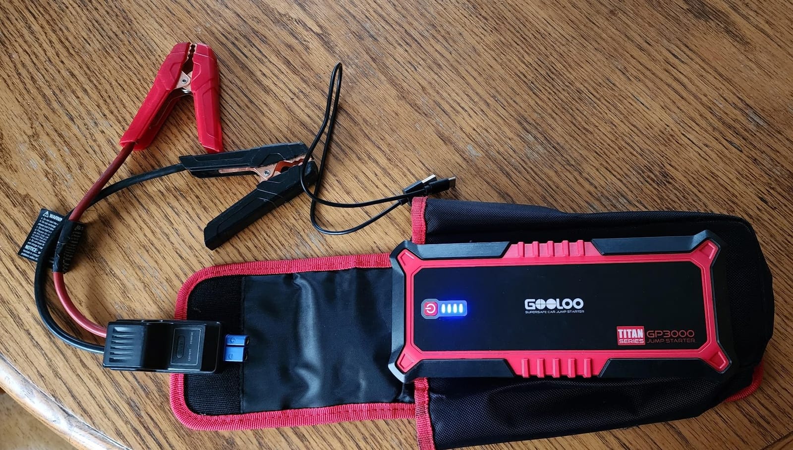 GOOLOO GP3000 Jump Starter, 3000A Peak Car Starter (9L Gas or 7L Diesel) customer photo 1
