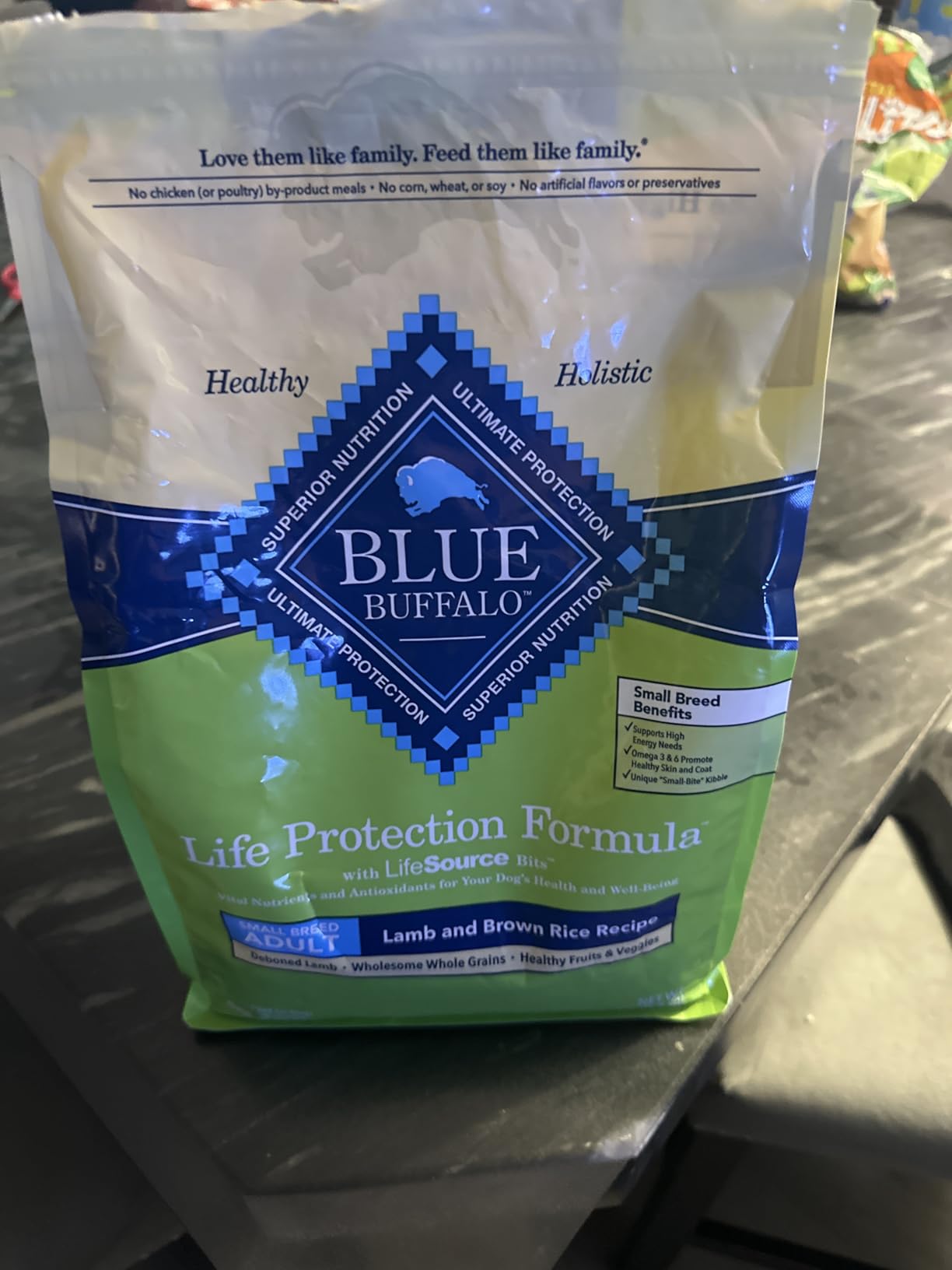 Blue Buffalo Life Protection Formula Lamb Small Breed Dry Dog Food, 5 lb customer photo 2