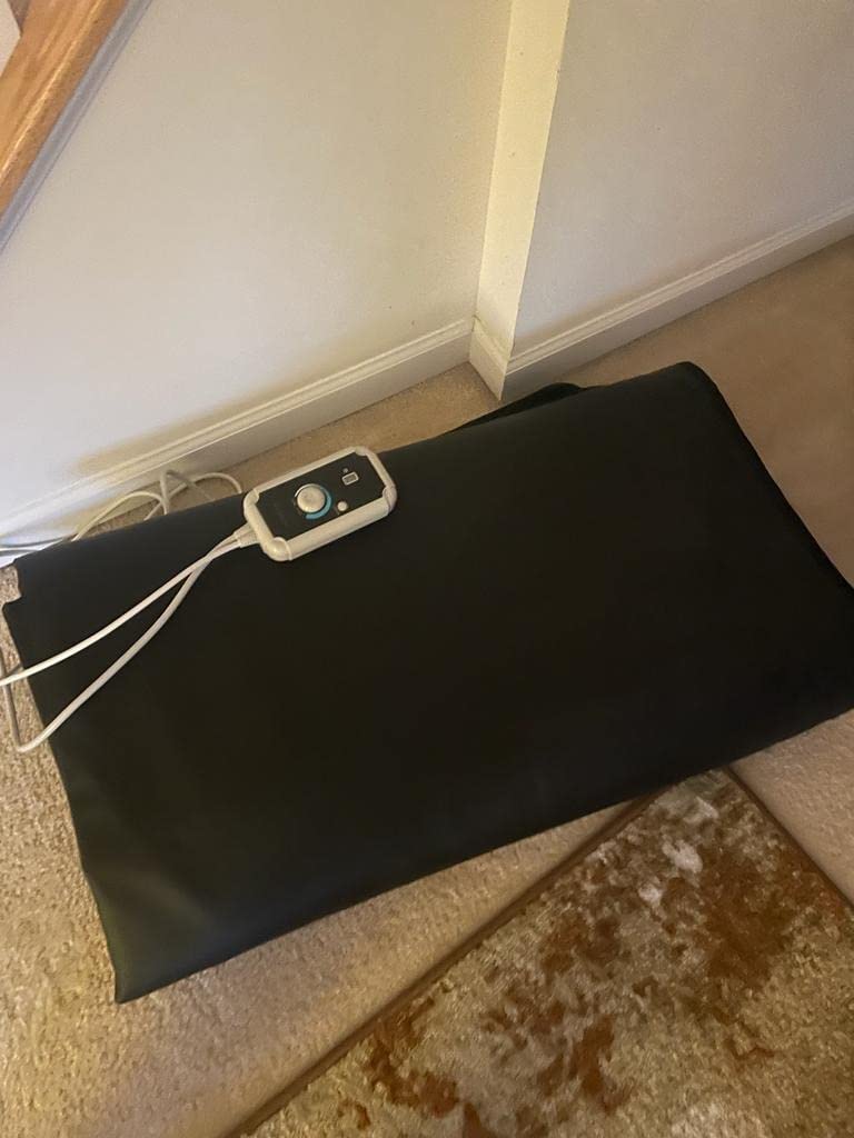 HigherDOSE Infrared Sauna Blanket with Low EMF for Personal Sauna at Home | Supports Full Body Detox, Muscle Recovery & Glowing Skin, Low EMF, 9 Temp Levels, Portable Home Sauna Spa Experience customer photo 2