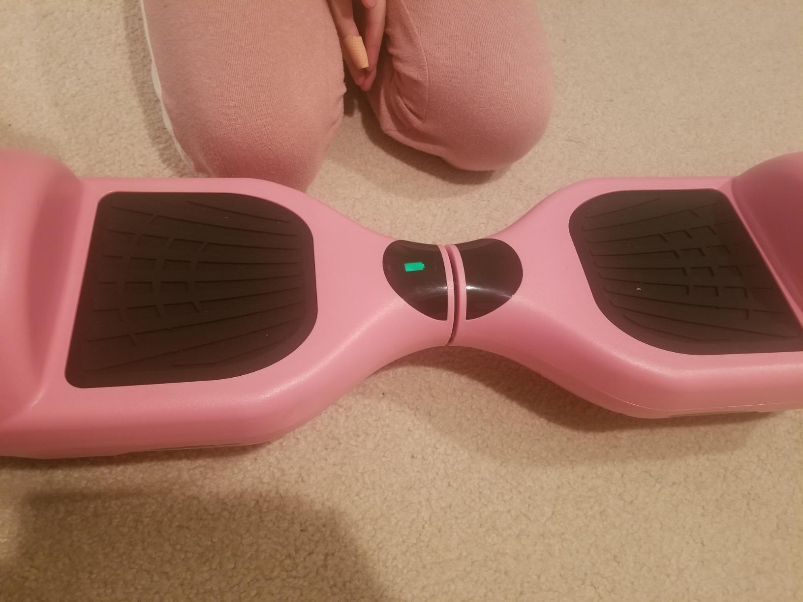 SISIGAD Hoverboard, All Terrain Hoverboards, 8.5'' Two Wheel Self Balancing Scooter with Bluetooth Speaker, Off Road Hoverboard with LED Lights, Music Hoverboards customer photo 2